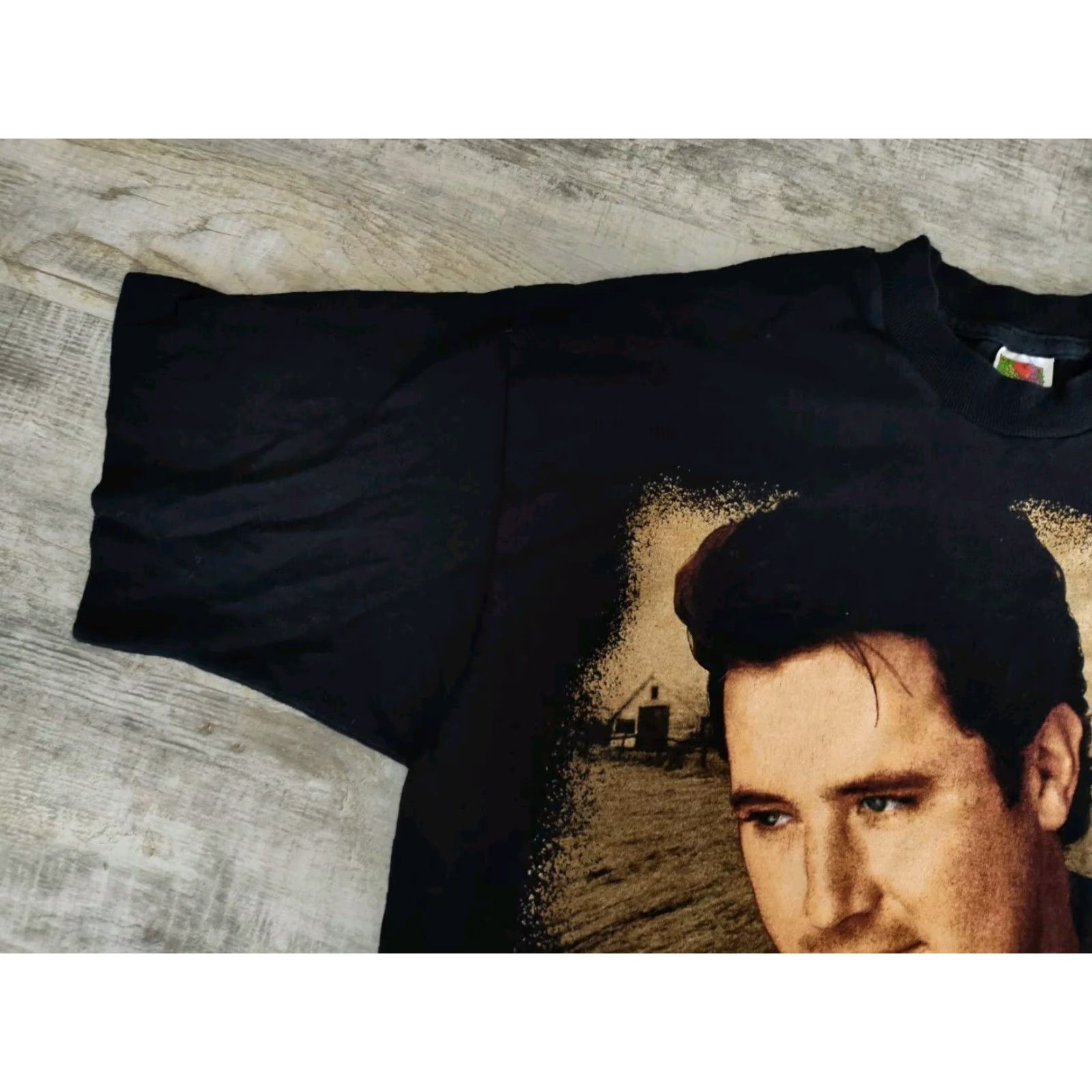 Fruit Of The Loom VINTAGE Vince Gill Tour T-Shirt Size XL Black 90s Single Stitch Men Music Shirt XL Black Vince Gill Tour Tee Size US XL / EU 56 / 4 - 4 Thumbnail