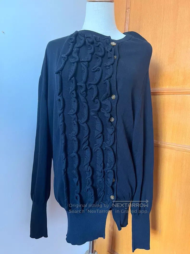 Vivienne Westwood Vivienne Westwood Pleated Cardigan Size L / US 10 / IT 46 - 1 Thumbnail