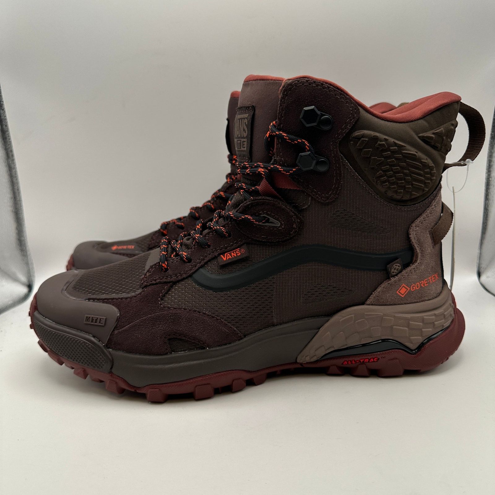 Vans VANS Men's 9.5 Crestline GORE-TEX MTE Bitter Chocolate Brown Size US 9.5 / EU 42-43 - 3 Thumbnail