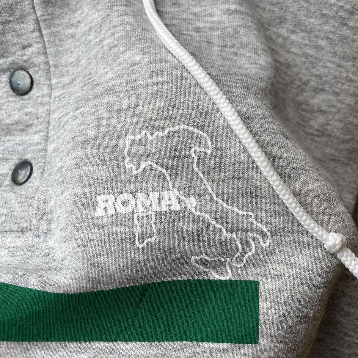 Vintage 🔥Vintage 80s City Of Rome Italian Made Polos Sweatshirts Size US M / EU 48-50 / 2 - 6 Thumbnail