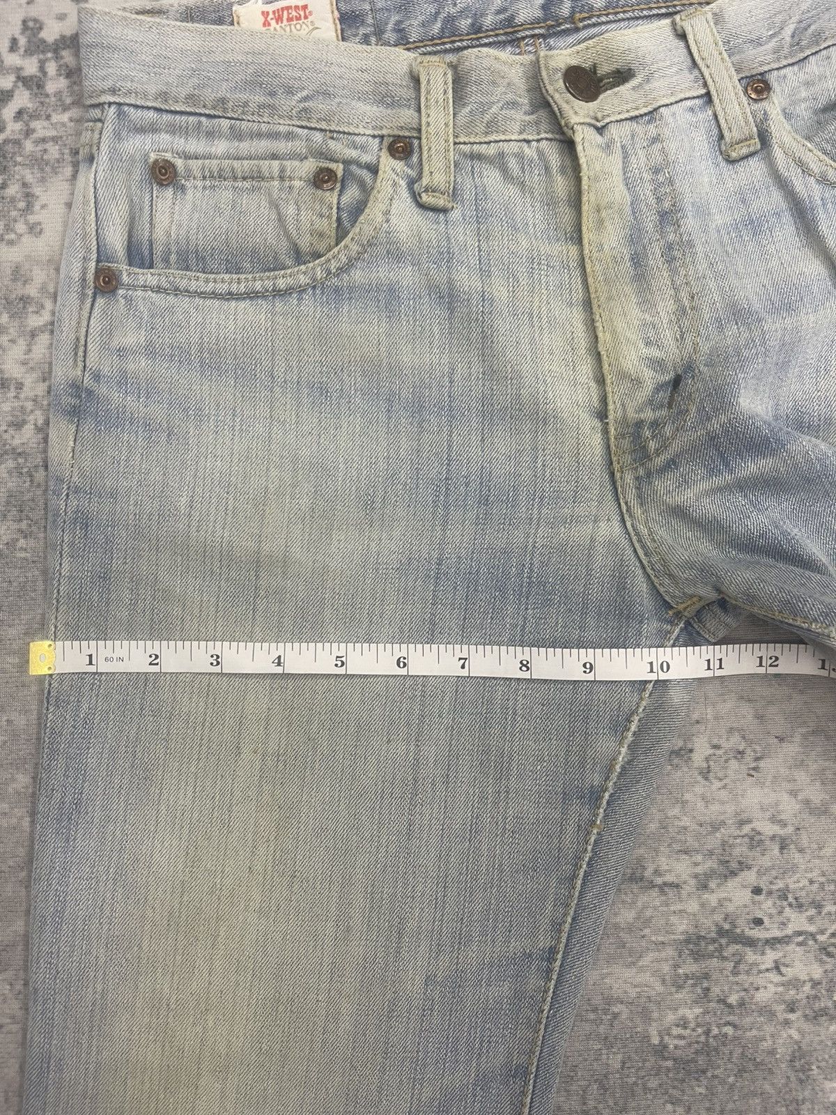 South2 West8 Flare Pants 60s 70s X-West Canton Bell Bottom Bootcut s22 Size US 31 - 22 Thumbnail