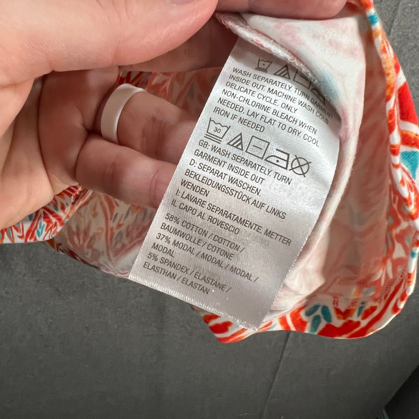 Other Belle by Kim Gravel TripleLuxe Knit Signature Zip Printed To Size XL / US 12-14 / IT 48-50 - 10 Thumbnail