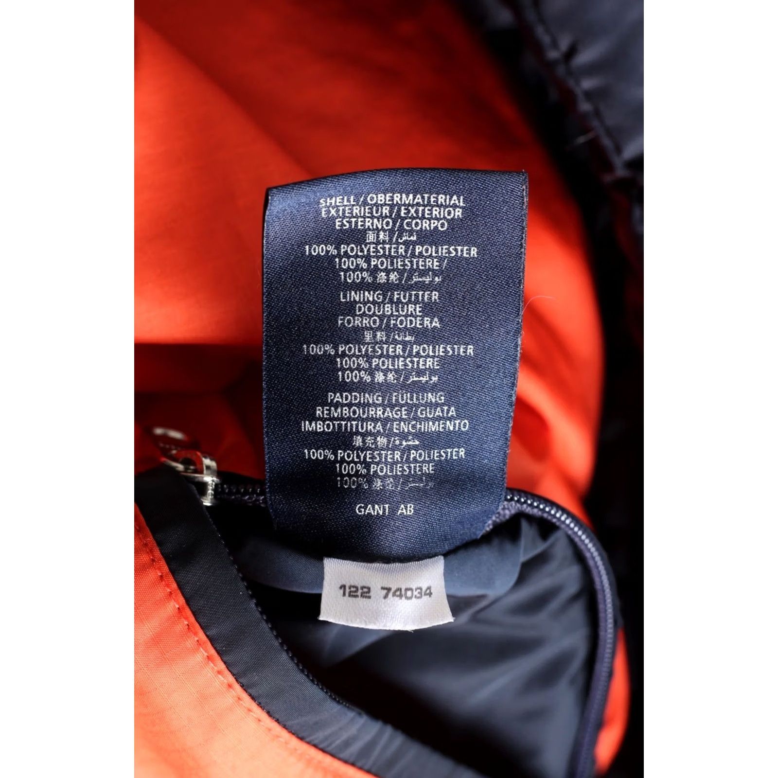 Gant GANT MANHASSET VEST Jacket Gilet Bodywarmer Men Size L MJ6533 Blue Quilted Logo Jacket Mens Size US L / EU 52-54 / 3 - 7 Thumbnail