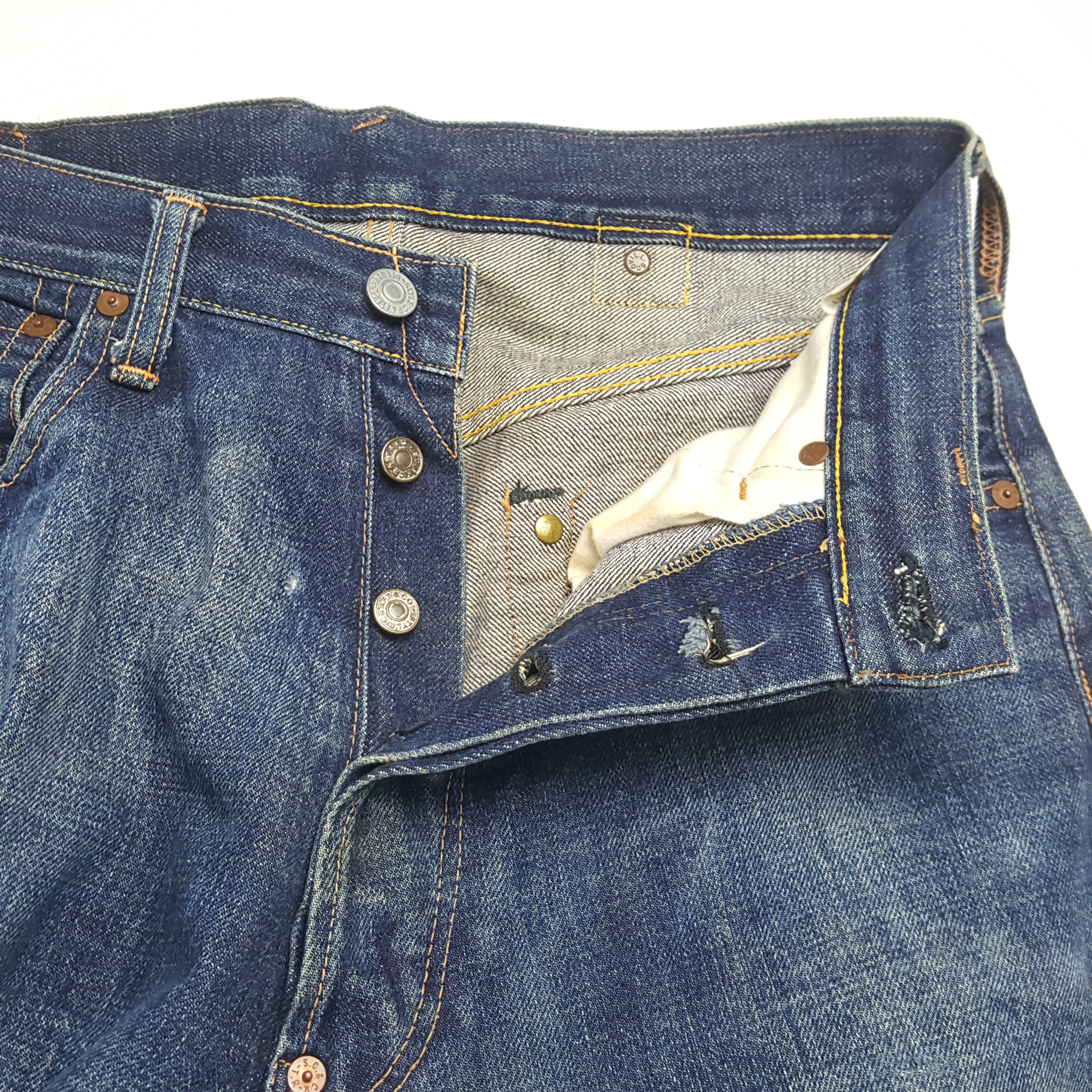 Evisu Vintage EVIS Japanese Brand Daicock Custom Style Jeans Size US 30 / EU 46 - 13 Thumbnail