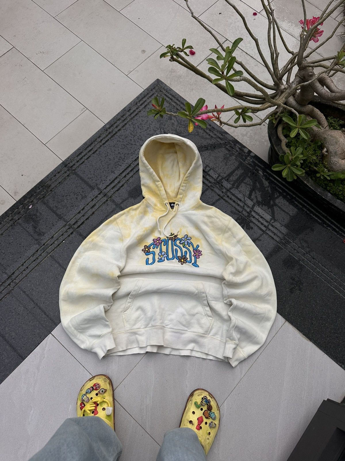 DENIM TEARS × Stussy STÜSSY & DENIM TEARS GRAPHIC HOODIE