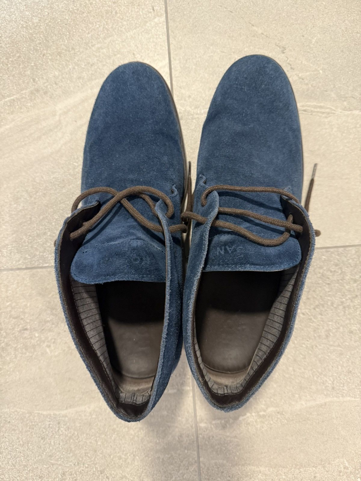 Hogan Navy Blue Hogan Chukka Boots Size US 9 / EU 42 - 4 Thumbnail