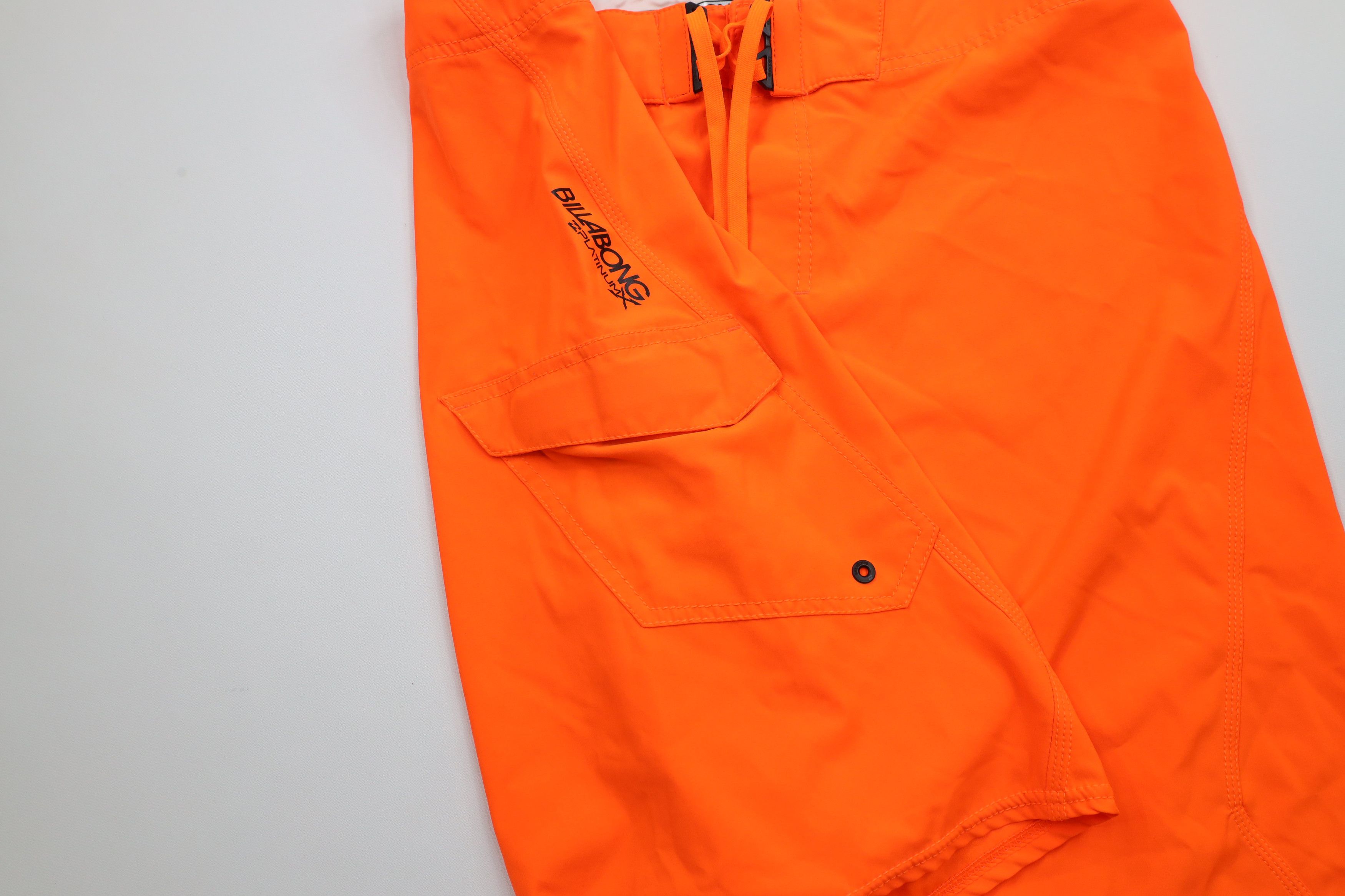 Billabong × Vintage Billabong Platinum Peformance Stretch Board Shorts Orange Size US 36 / EU 52 - 6 Thumbnail