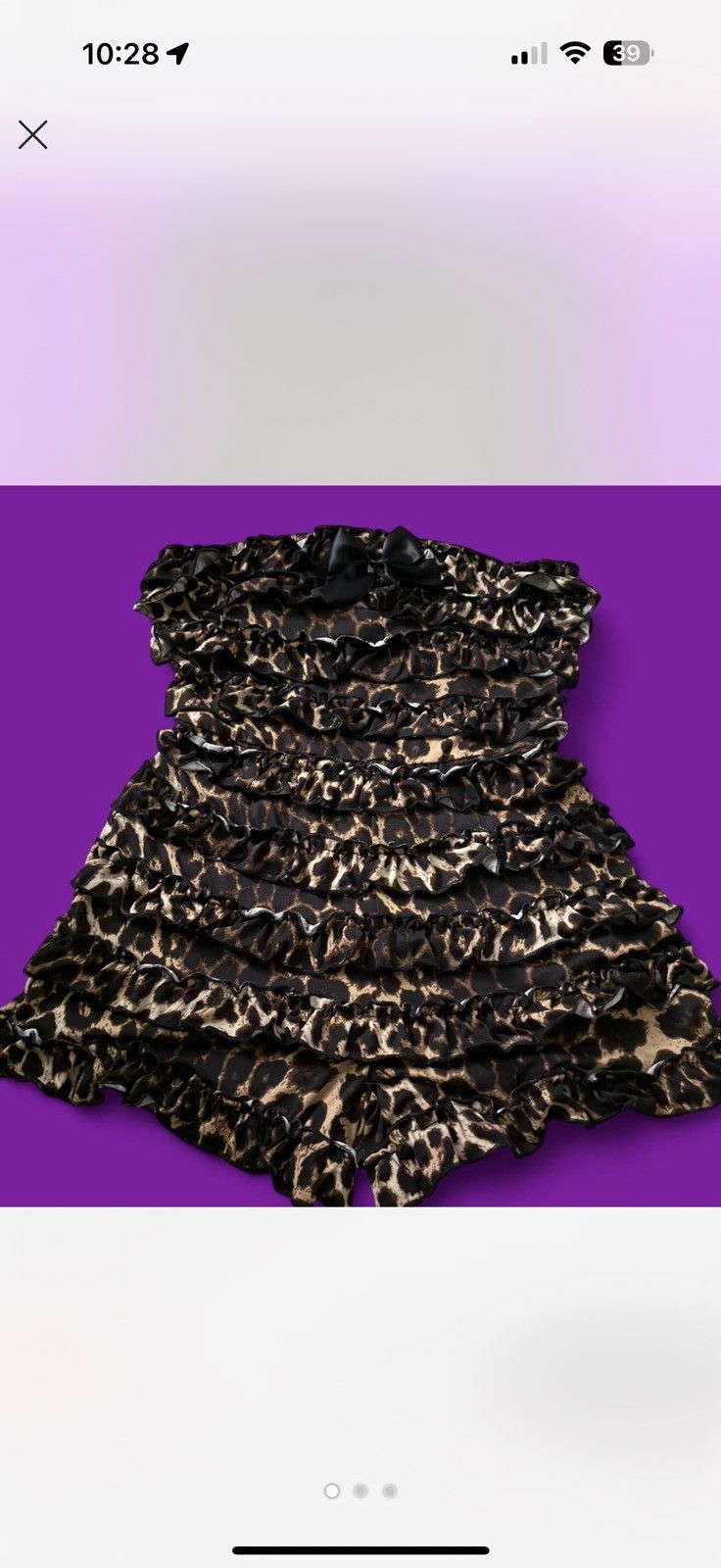 Dolls Kill Y2K Leopard Romper Size S / US 4 / IT 40 - 1 Thumbnail