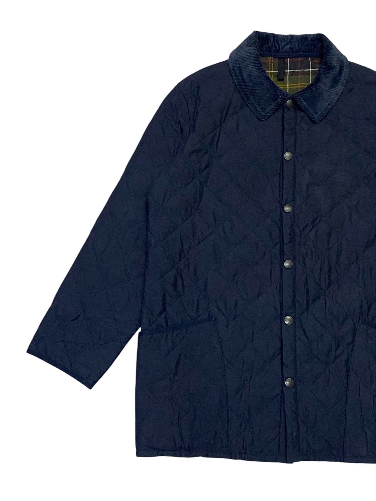 Barbour Barbour Heritage Liddesdale Quilted Snap Button Jacket Size US L / EU 52-54 / 3 - 10 Thumbnail