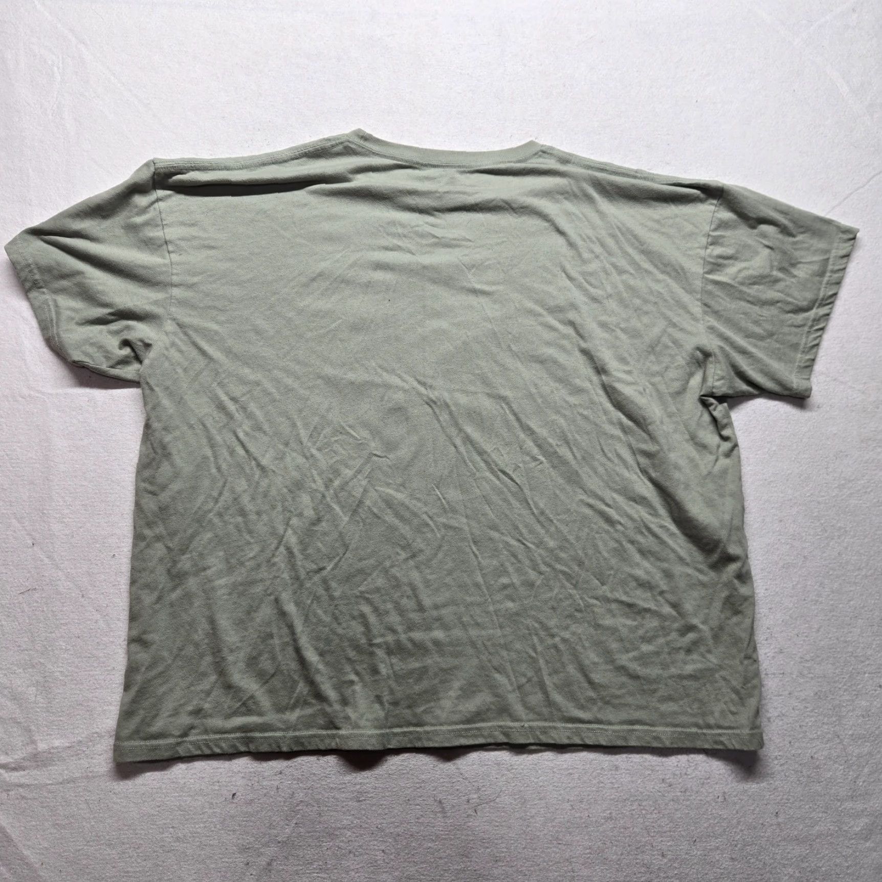 Vintage Floral Skeleton Funny Halloween Green Tee T-Shirt Adult Women's 3XL Green Shirt Halloween Graphic Tee Girls Womens Mens Size XXL / US 16-18 / IT 52-54 - 7 Thumbnail