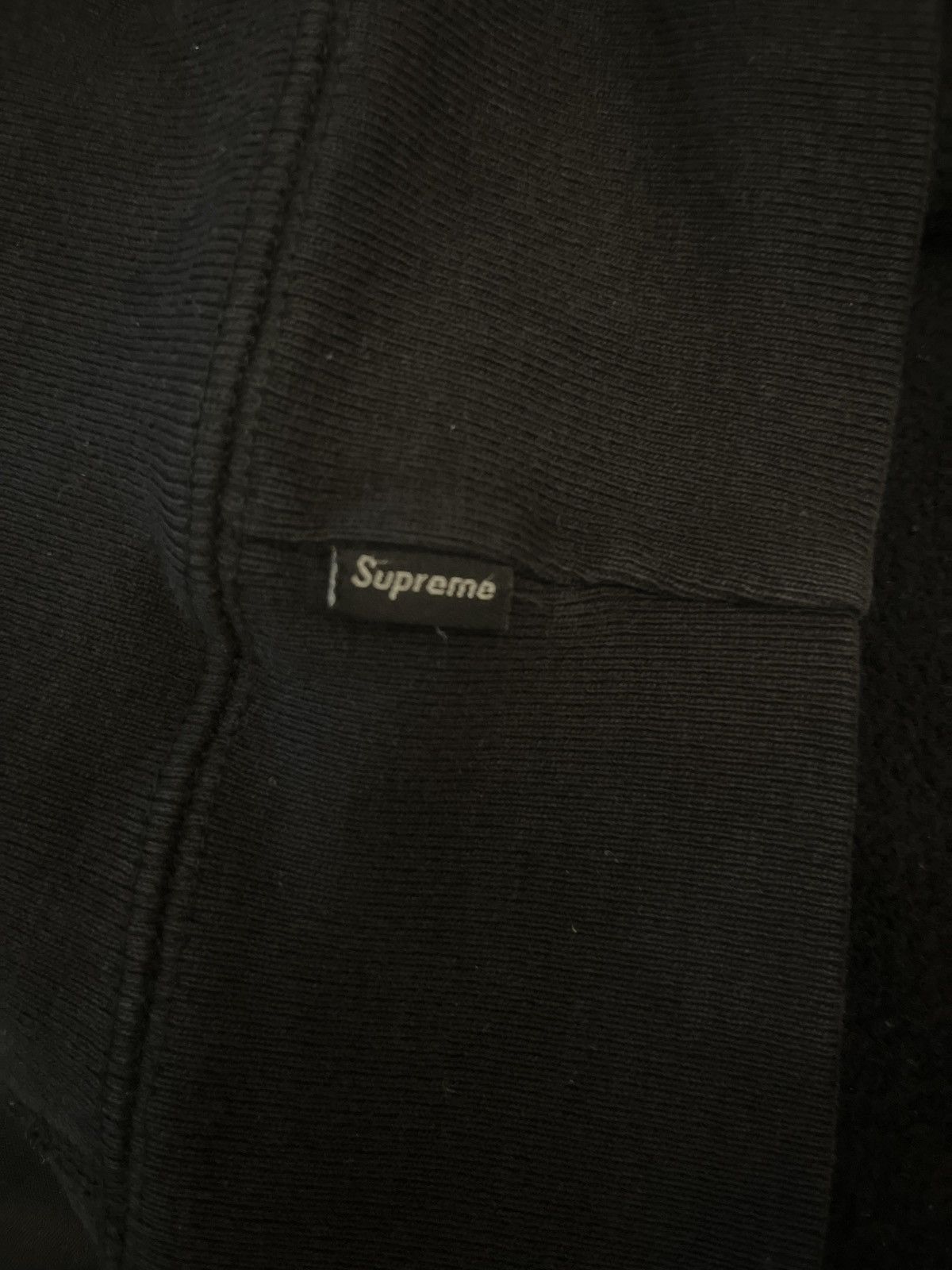 Supreme Black supreme hoodie Size US L / EU 52-54 / 3 - 6 Thumbnail