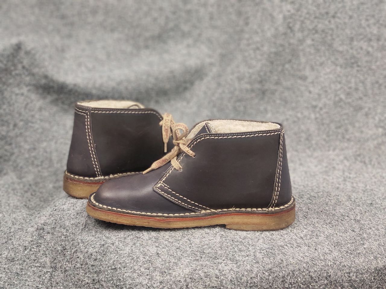 Duckfeet Duckfeet Sjælland Wool Lined Leather Desert Chukka Boots Size US 10 / IT 40 - 13 Thumbnail