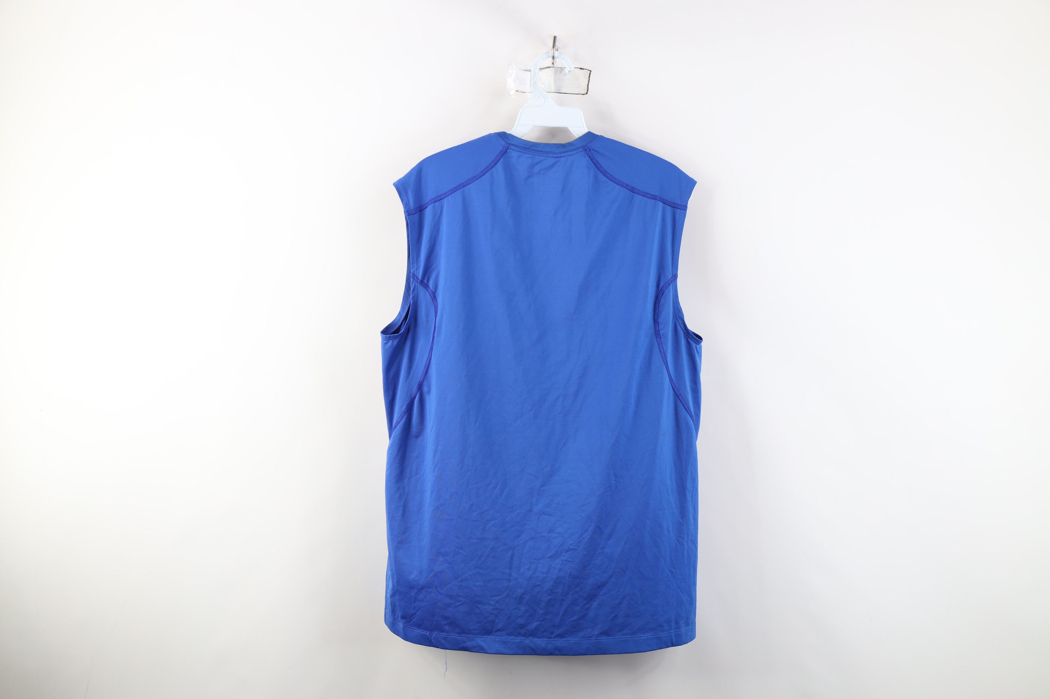 Nike Nike Pro Combat Compression Sleeveless Muscle T-Shirt Blue Size US L / EU 52-54 / 3 - 14 Thumbnail