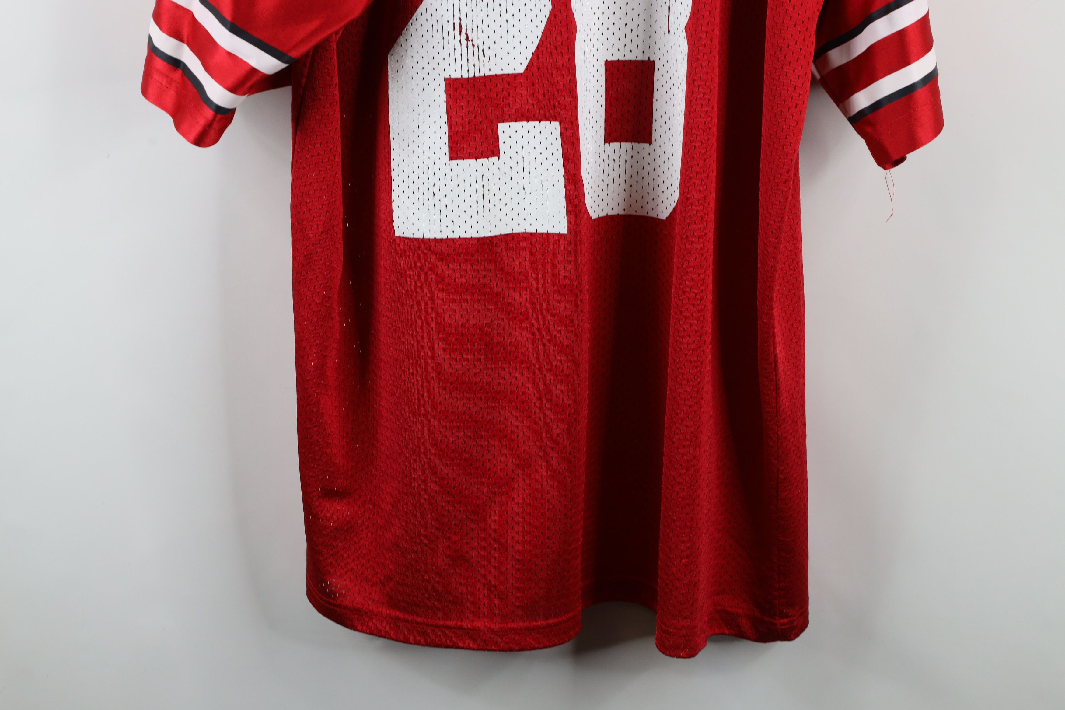 Vintage Vintage Ohio State University Football Jersey Red Mesh #28 Size US XL / EU 56 / 4 - 14 Thumbnail