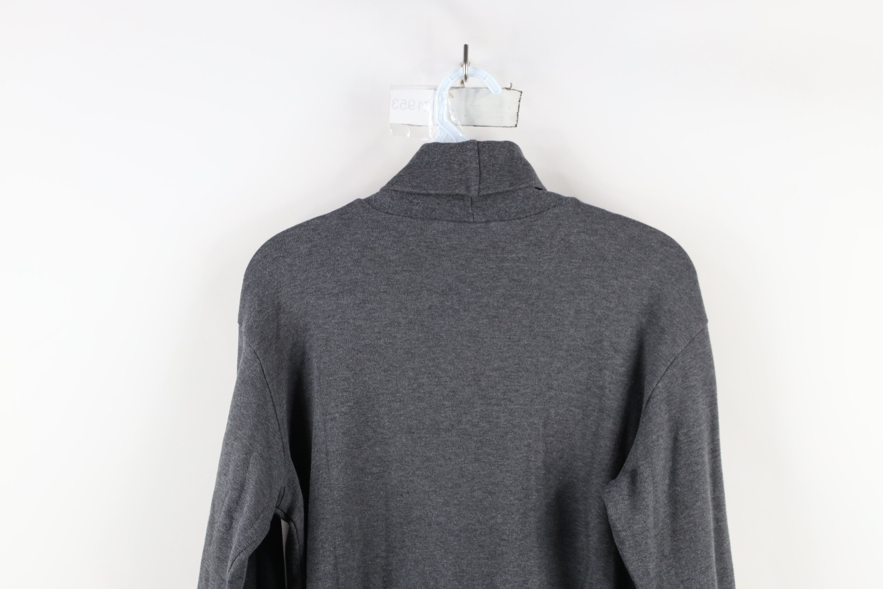 Vintage × Woolrich Woolen Mills Vintage 90s Woolrich Long Sleeve Turtleneck T-Shirt Gray Size M / US 6-8 / IT 42-44 - 11 Thumbnail