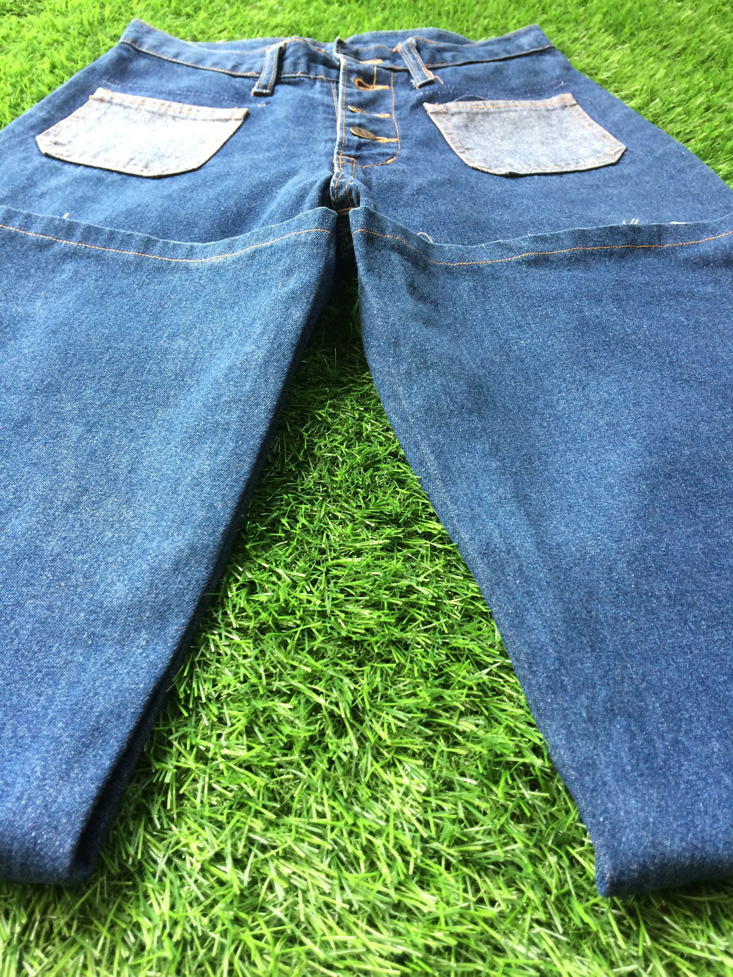 Japanese Brand × Jean Japanese Sailor Colorblock Denim Jeans D-708 Size 25" / US 0 / IT 36 - 6 Thumbnail