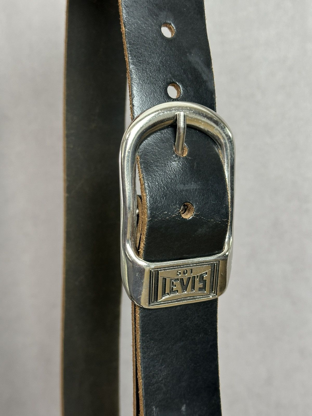 Levi's Vintage Levis Belts Leather Y2k Hysteric Glamour Avantgarde Size ONE SIZE - 5 Thumbnail