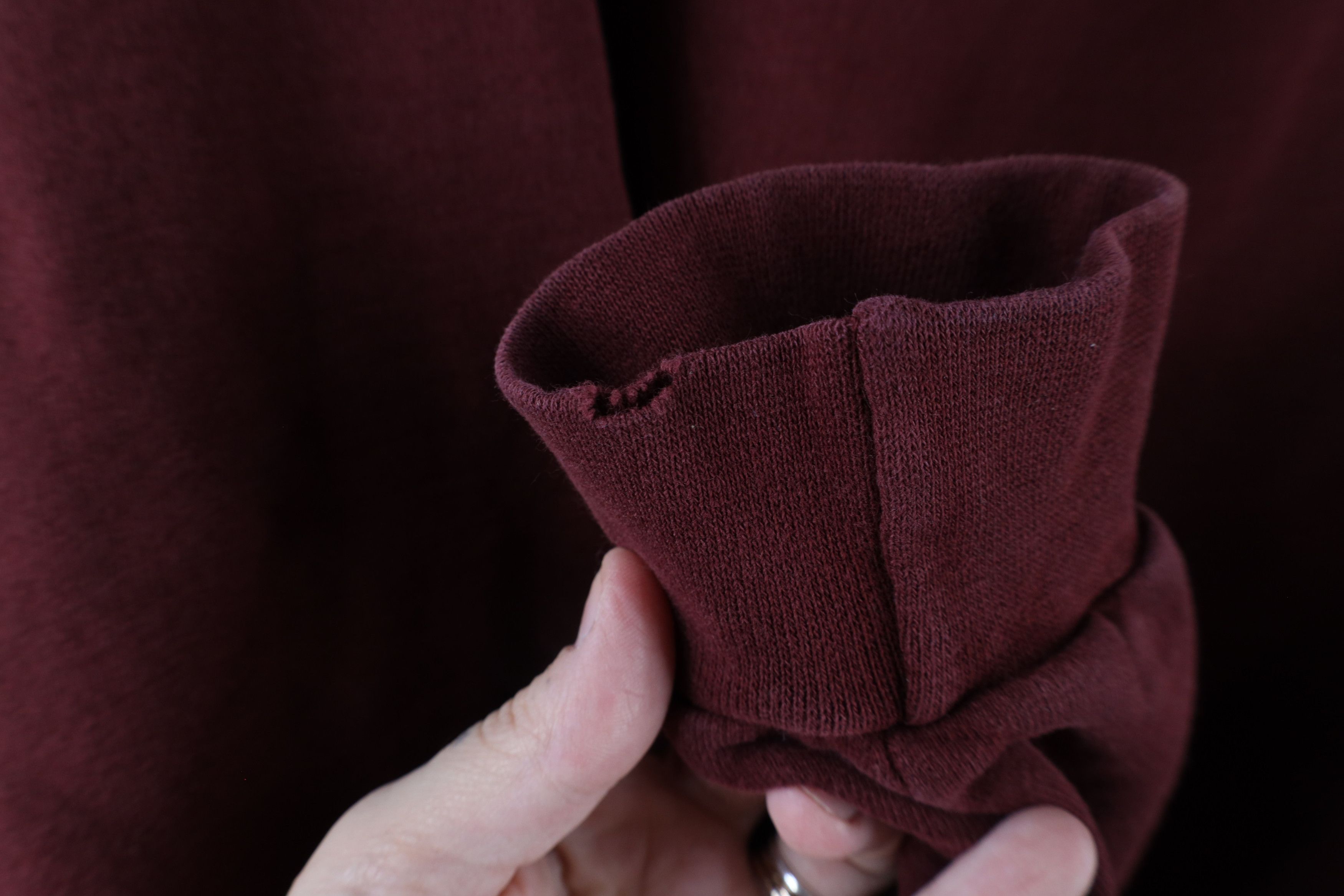 Champion × Vintage Vintage 90s Champion Logo Crewneck Sweatshirt Burgundy Size US XL / EU 56 / 4 - 7 Thumbnail