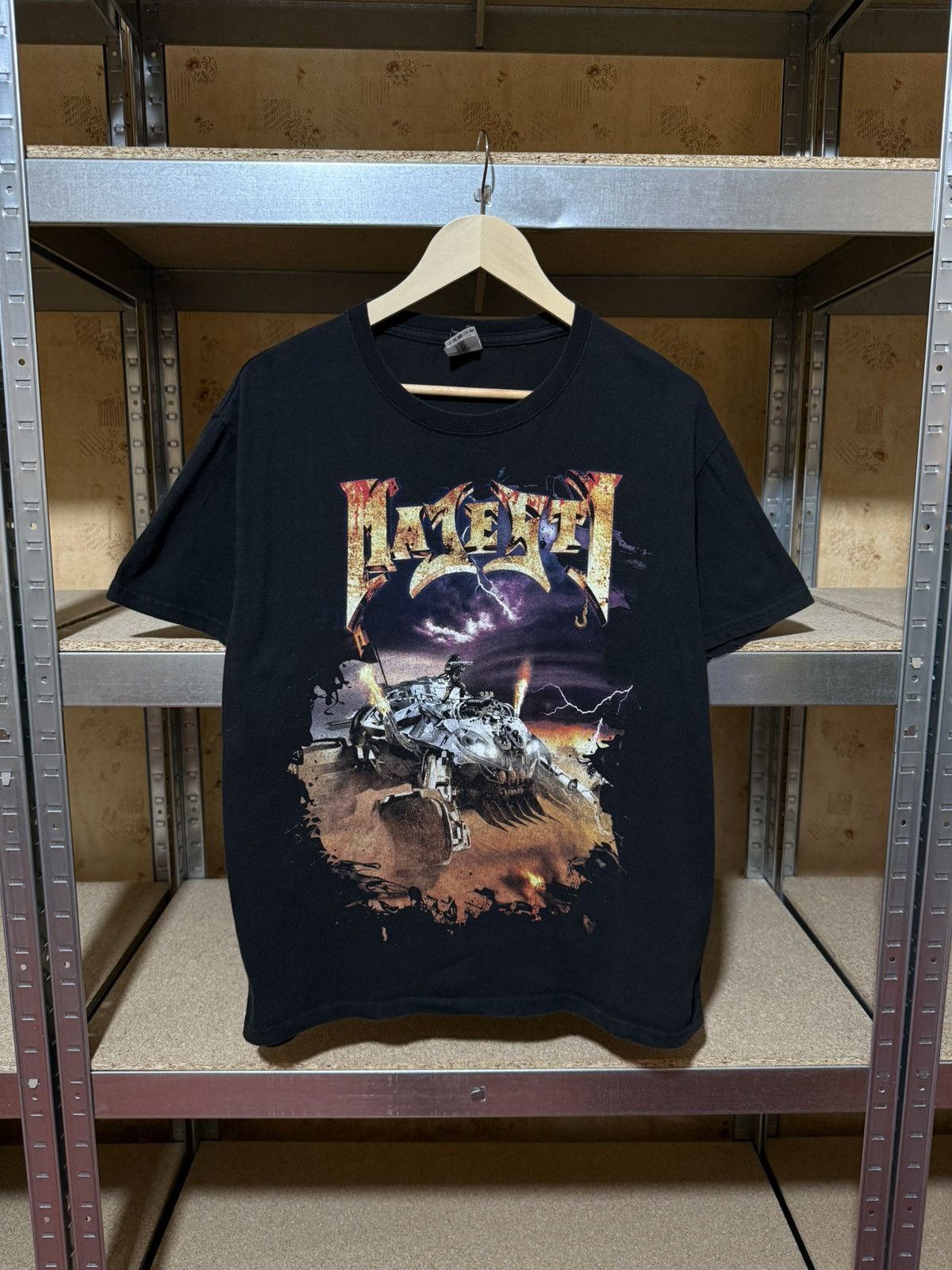 Band Tees × Vintage Vintage Metal Force Rebels On Tour 2017 Rock Band T-Shirt Size US XL / EU 56 / 4 - 1 Thumbnail