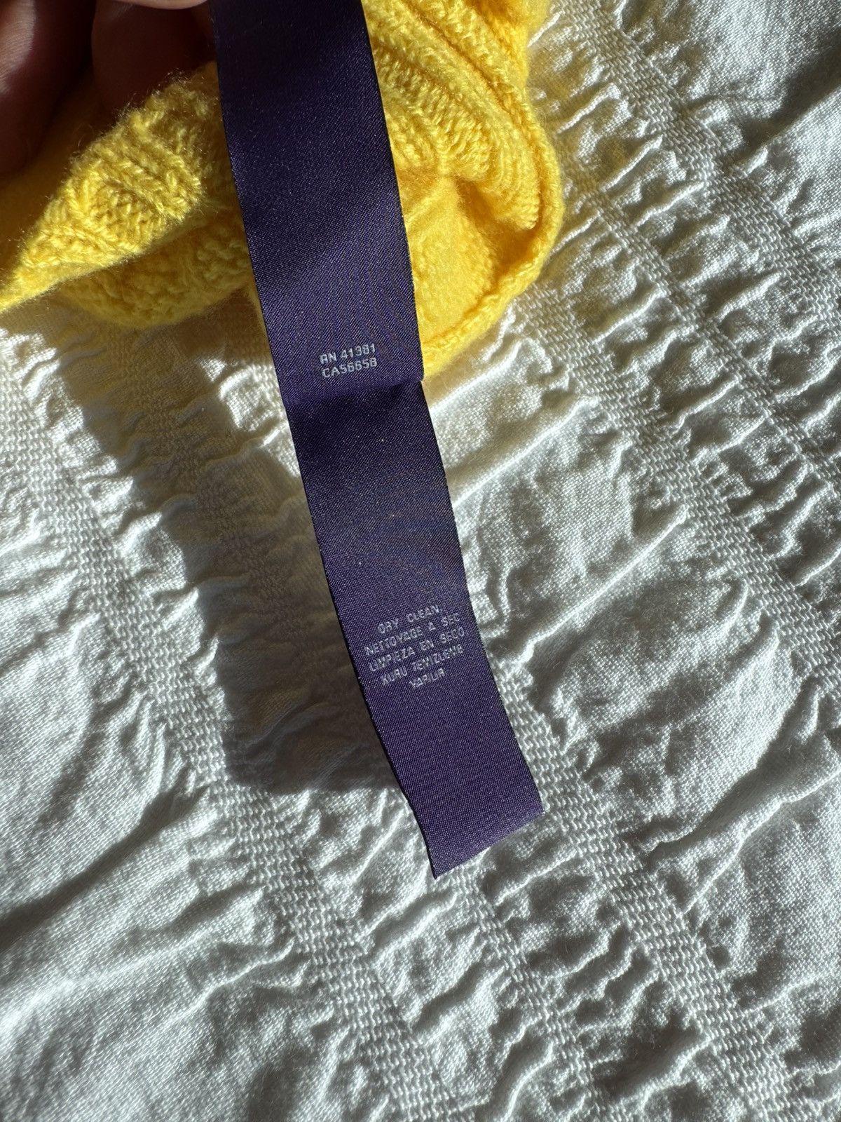 Ralph Lauren Purple Label Ralph lauren purple label 100% cashmere cable knit sweater Size US M / EU 48-50 / 2 - 10 Thumbnail