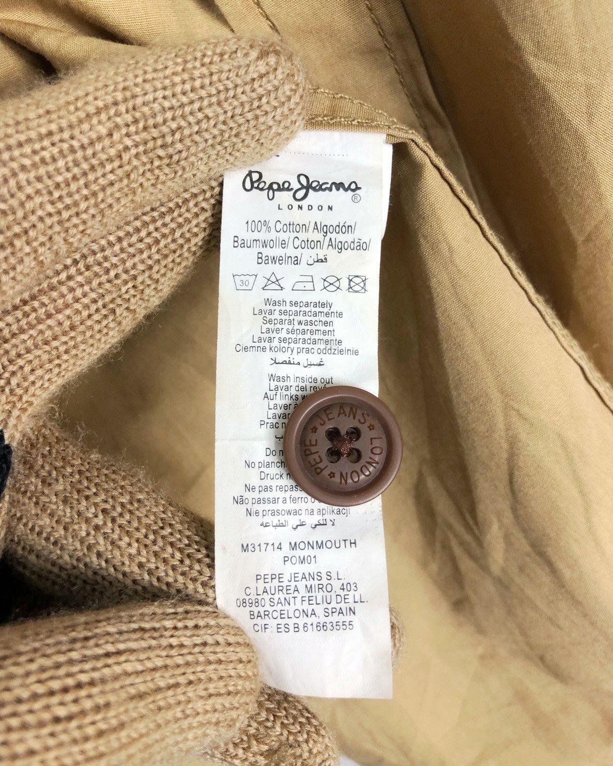 Pepe Jeans Rare Pepe Jeans London Button Ups Shirt Size US L / EU 52-54 / 3 - 10 Thumbnail