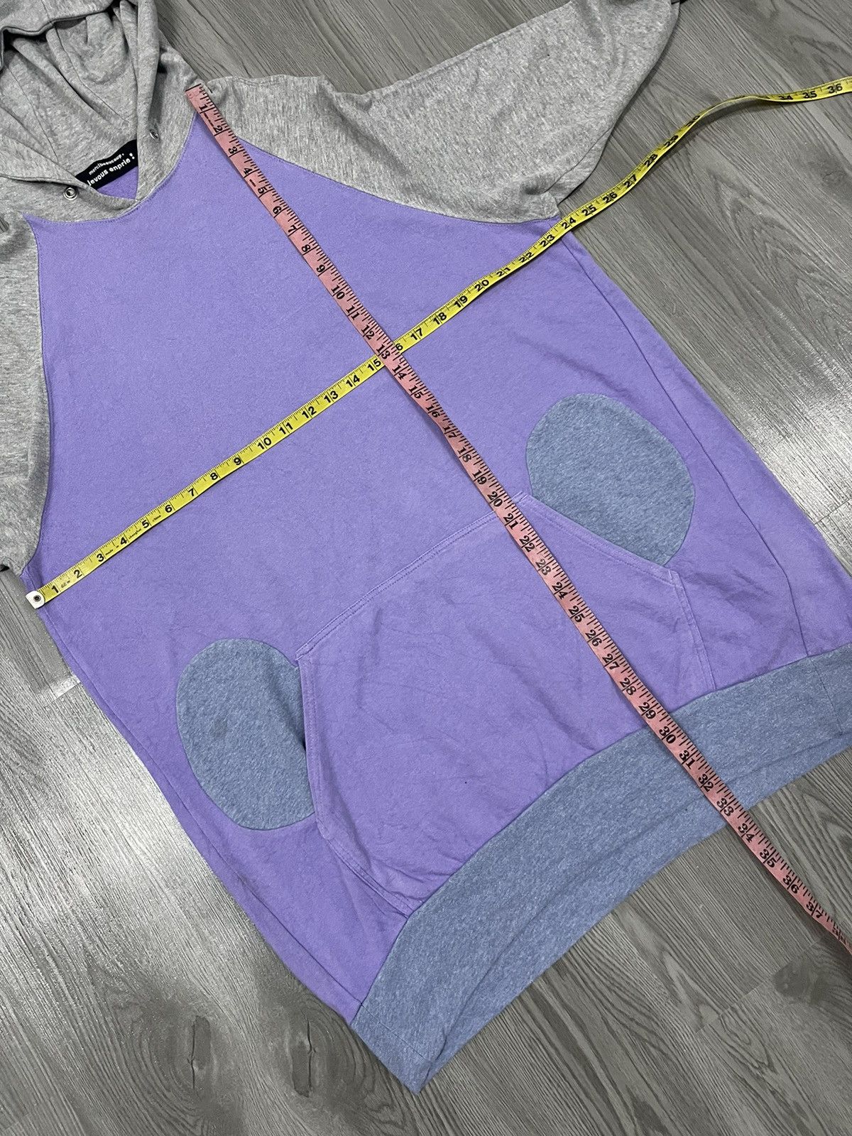 Issey Miyake × Japanese Brand × mercibeaucoup Mercibeaucoup mouse ear long Hoodies shirt Size M / US 6-8 / IT 42-44 - 8 Thumbnail