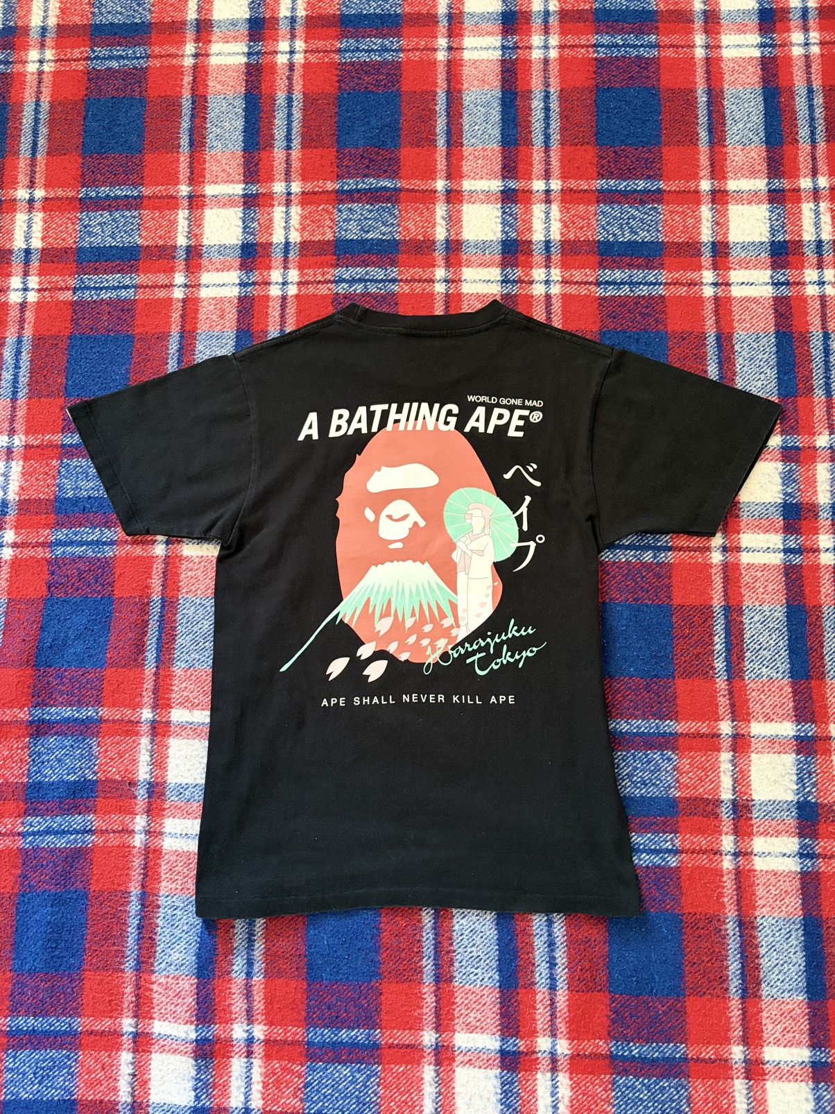 Bape A Bathing Ape (Bape) T-shirt Size US S / EU 44-46 / 1 - 1 Thumbnail