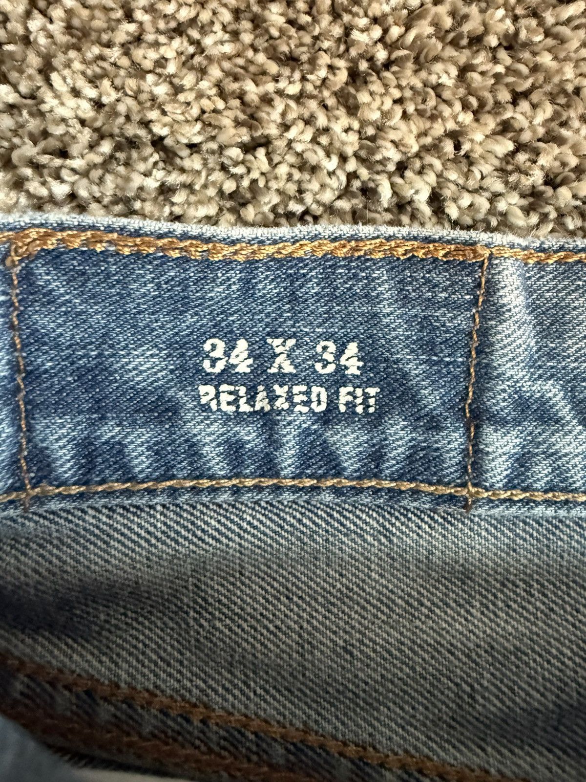 Nautica × Vintage Nautica Light Wash Relaxed Fit Denim Jeans Size US 34 / EU 50 - 5 Thumbnail