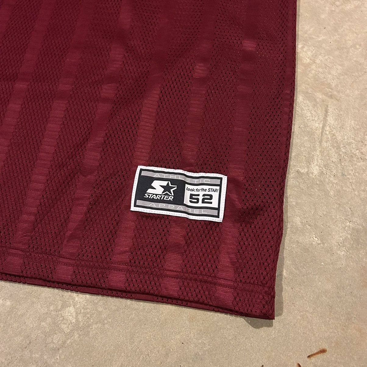 Starter × Vintage Crazy Vintage Y2K Starter Striped Baggy Football Jersey NWT Size US XXL / EU 58 / 5 - 3 Thumbnail