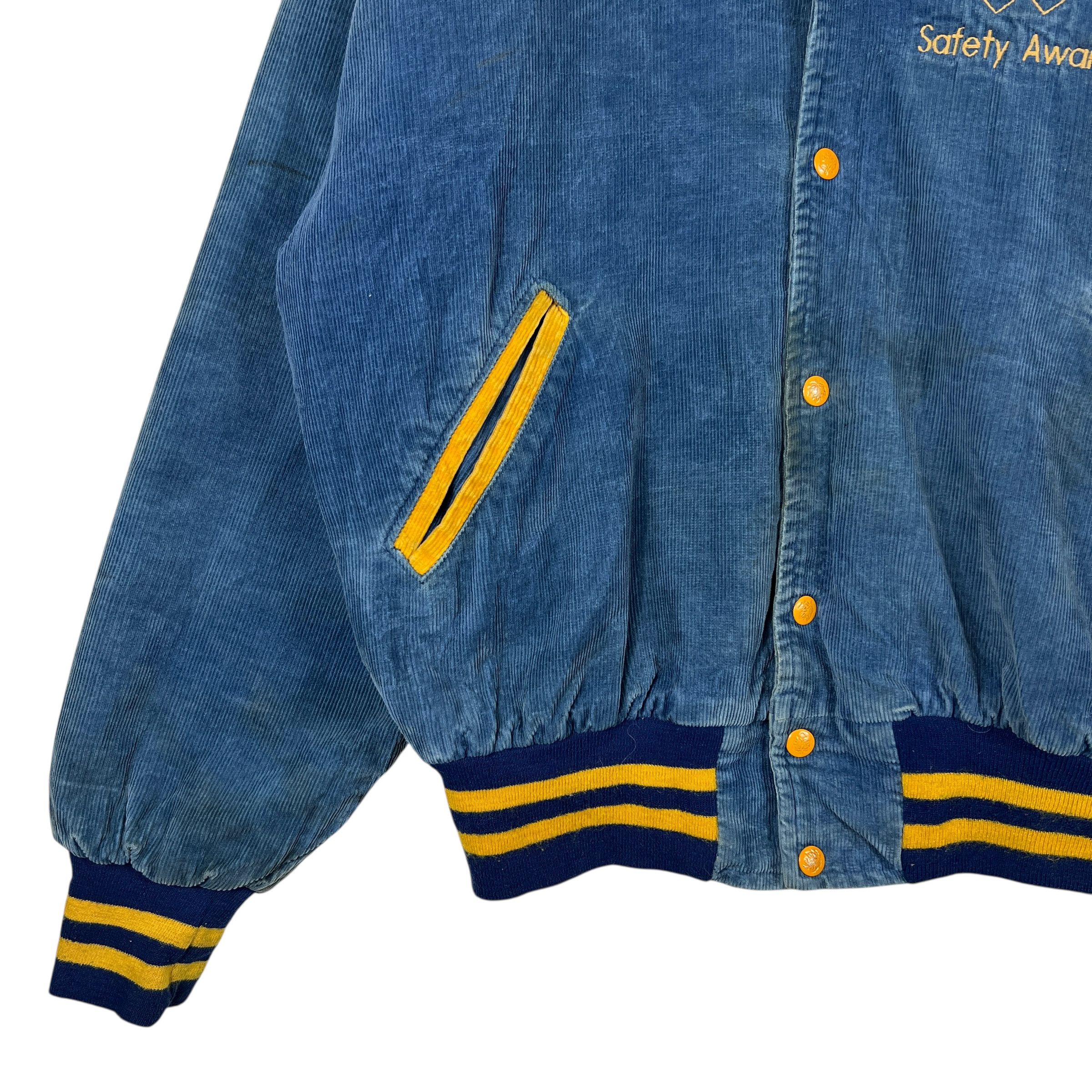Vintage Vintage Maple Safety Award Corduroy Sport Bomber Jacket Size US M / EU 48-50 / 2 - 4 Thumbnail