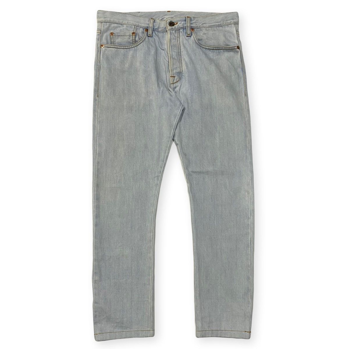 image of Valentino Denim Pants Selvedge 001 in Blue, Men's (Size 30)