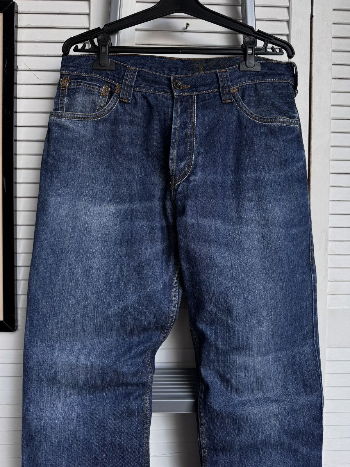 Vintage Rokker Revolution Waterproof Motorcycle Denim Jeans Pants Size US 33 - 6 Thumbnail