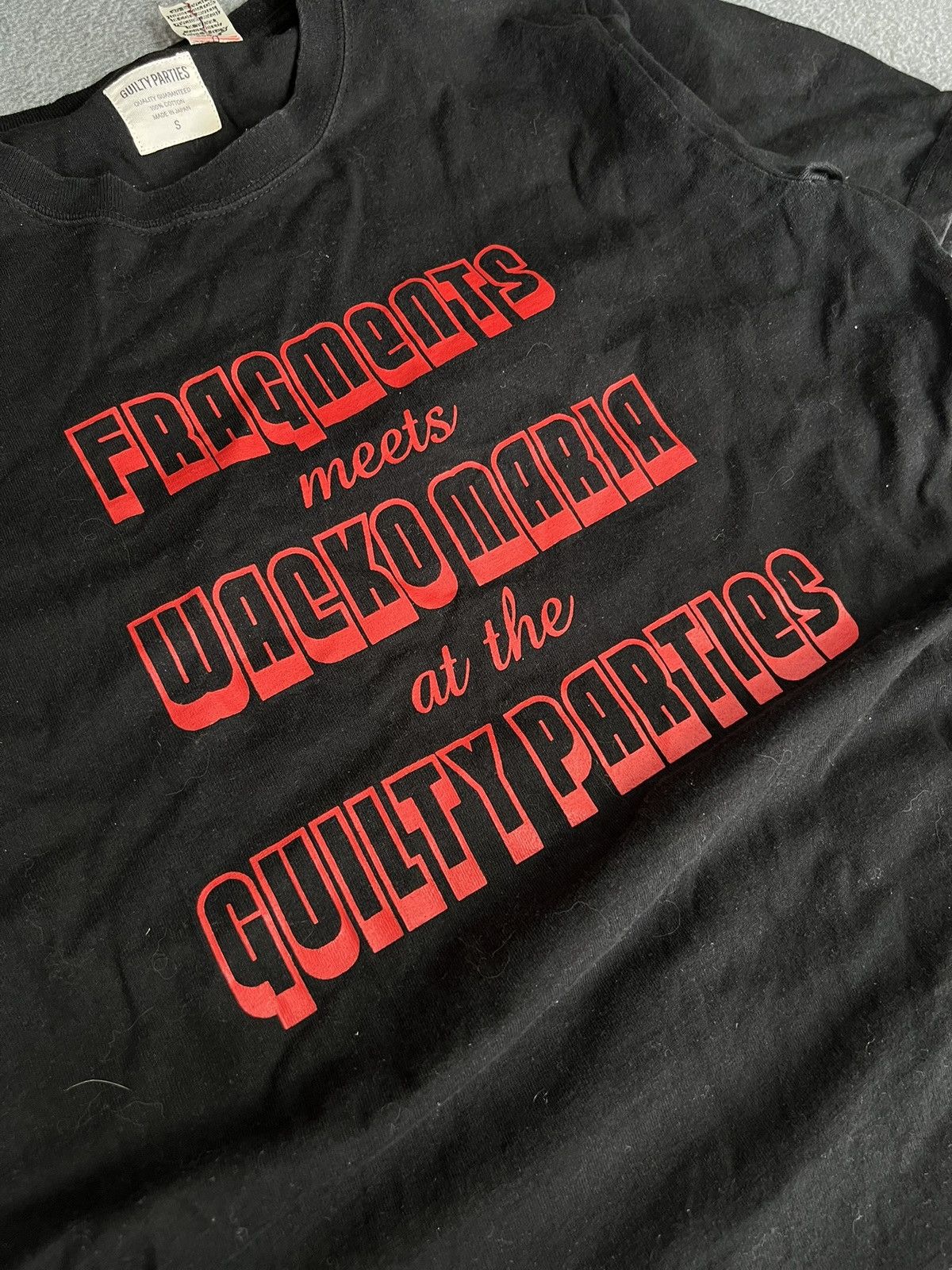 Wacko Maria Wacko Maria Faded Black Guilty Parties t-shirt Size US S / EU 44-46 / 1 - 5 Thumbnail