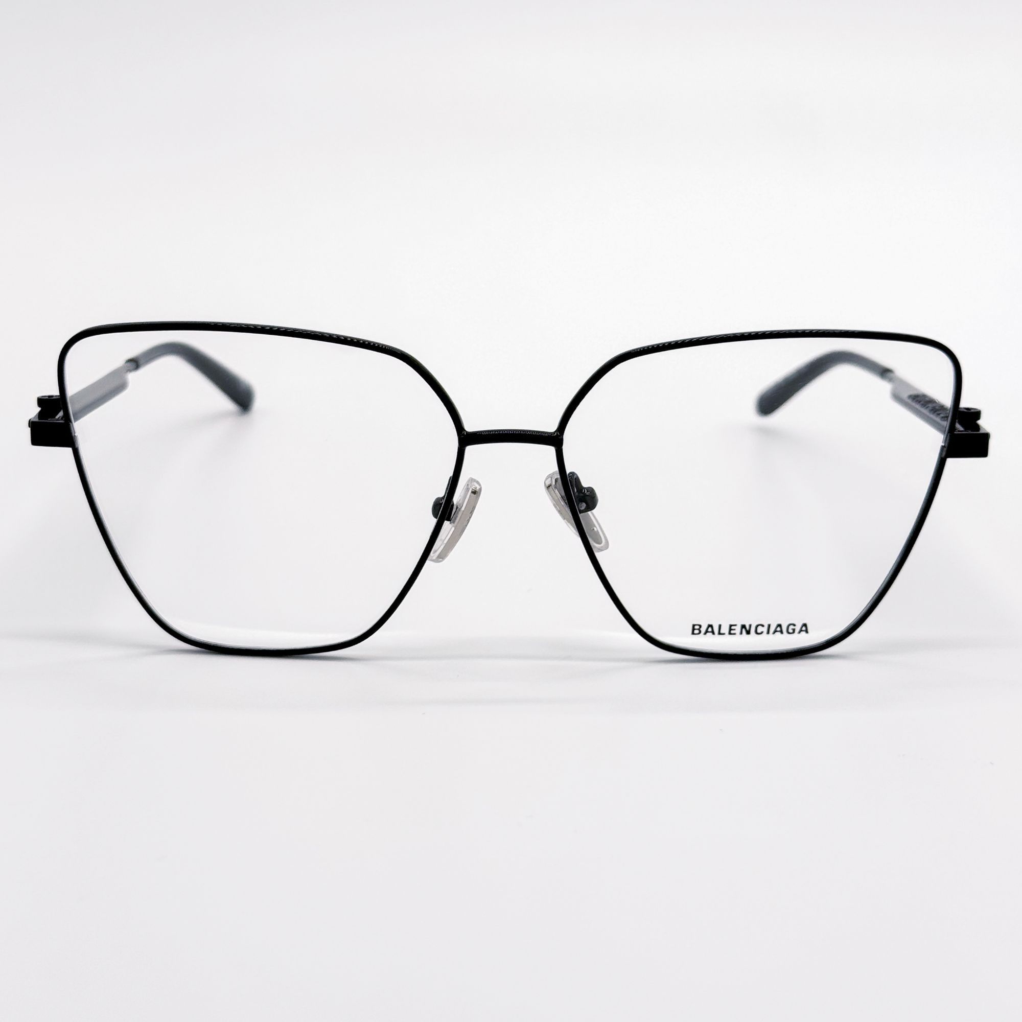 Balenciaga NEW BALENCIAGA EYEGLASSES BB0170O 003 CAT EYE BLACK WOMEN EY Size ONE SIZE - 3 Thumbnail