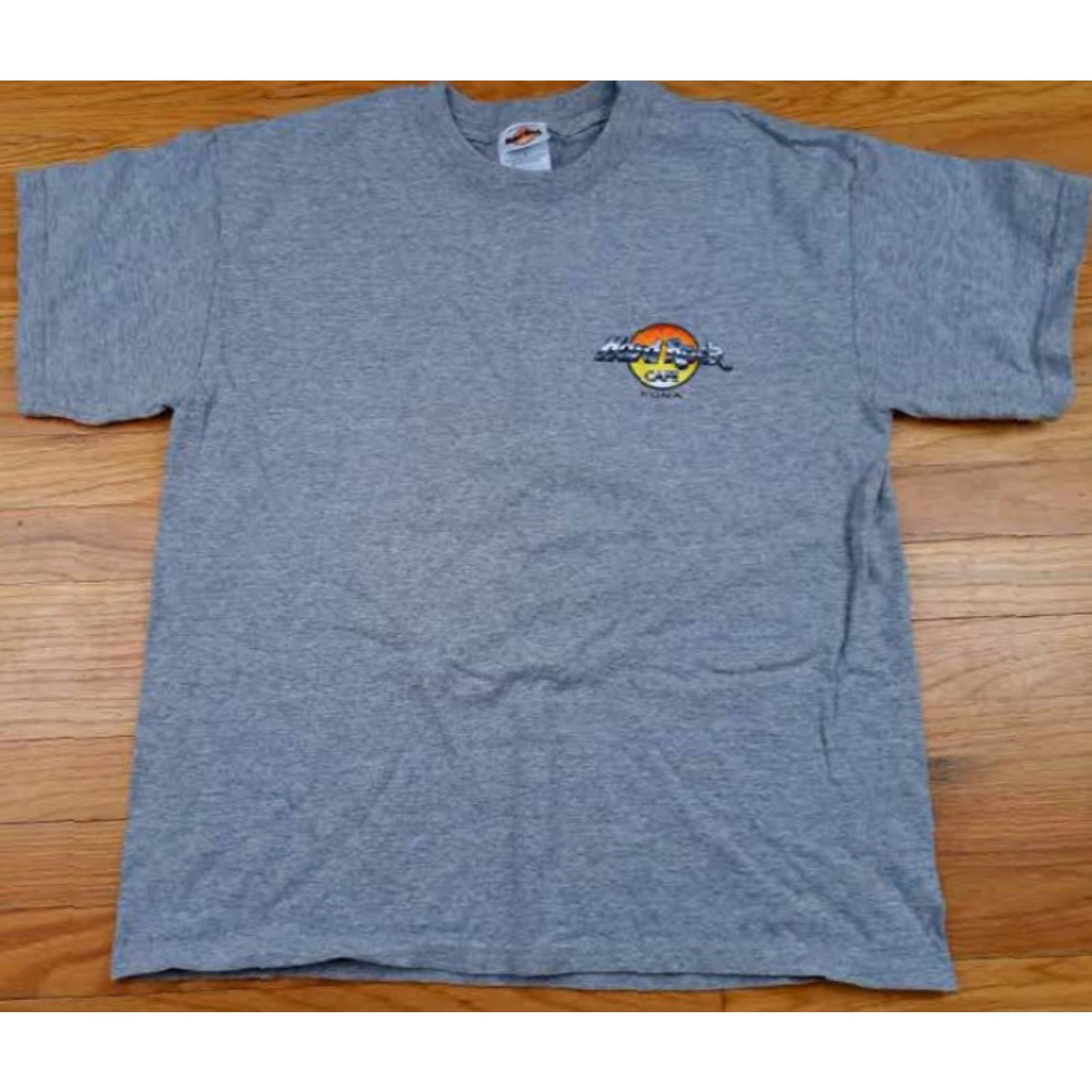Hard Rock Cafe VINTAGE Hard Rock Cafe T-Shirt Shirt Mens L 90s USA Gray Size US L / EU 52-54 / 3 - 3 Thumbnail