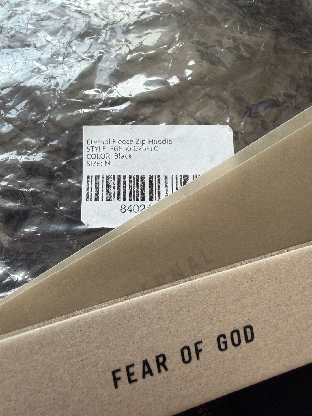Fear of God Fear of God Eternal Fleece Zip Hoodie 8th 7th Zegna FOG Size US M / EU 48-50 / 2 - 13 Thumbnail