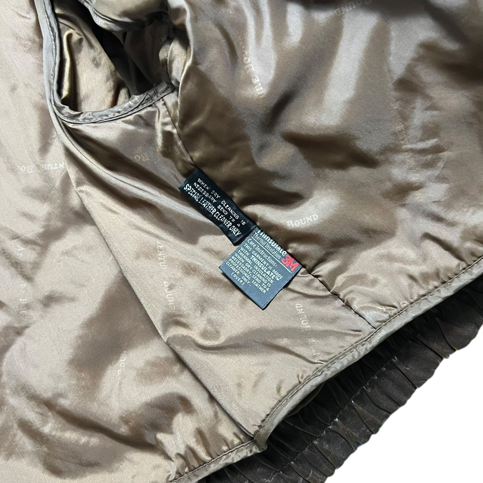 Vintage × Wilsons Leather Vintage 90s Wilsons Adventure Bound faded leather jacket (L) Size US L / EU 52-54 / 3 - 7 Thumbnail