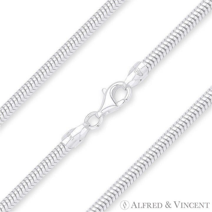 Other 3.2mm Flexible Snake Chain Bracelet in .925 Sterling Silver Size ONE SIZE - 1 Thumbnail