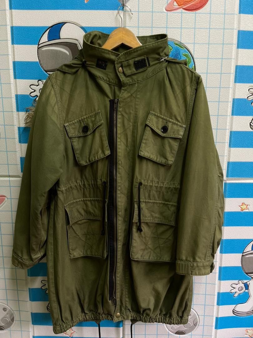 Vintage WORLD WIDE LOVE! M-65 Field Parka Olive Green Size 1 Size US M / EU 48-50 / 2 - 1 Thumbnail
