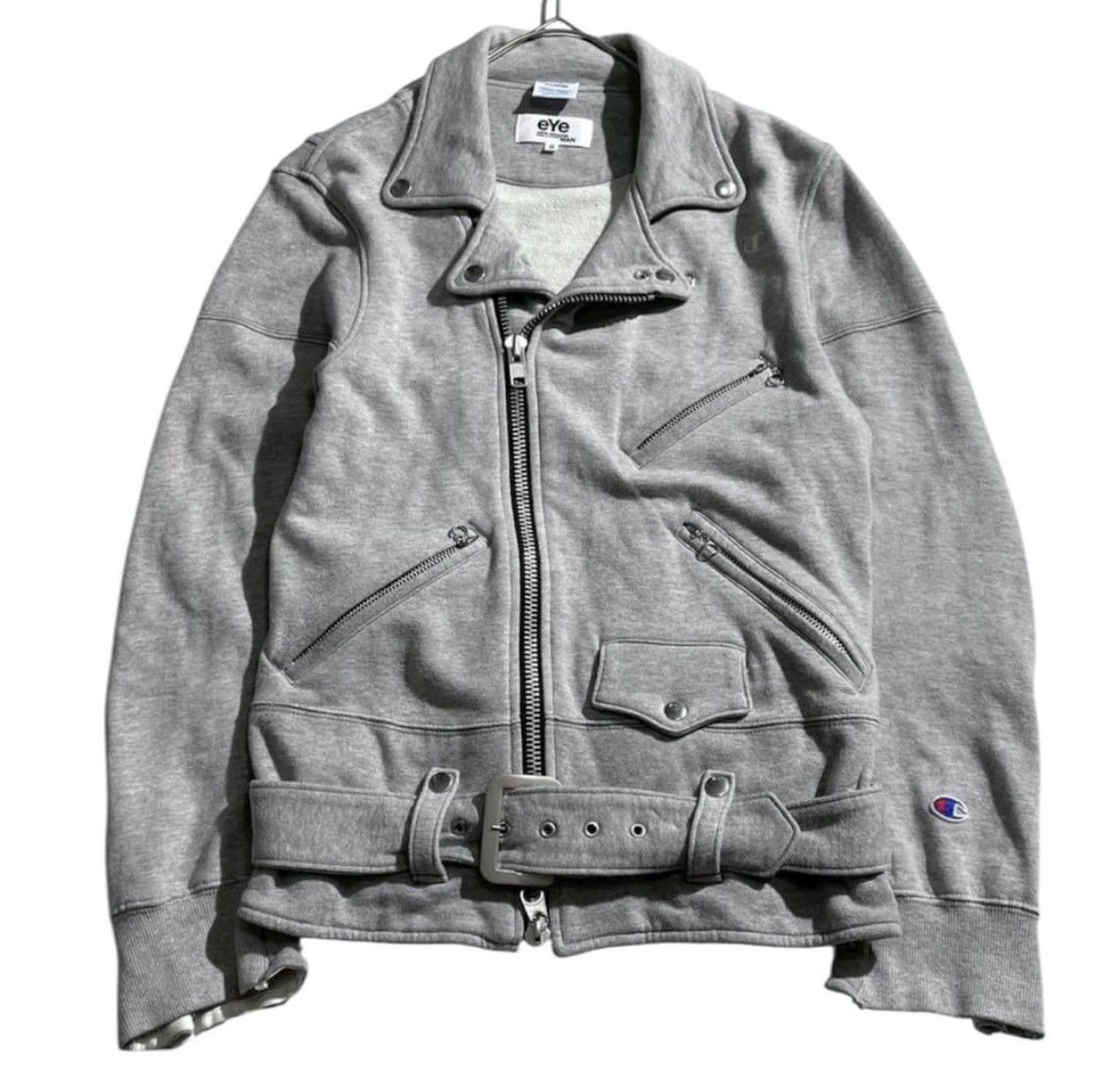 Junya Watanabe Junya watanabe x champion 12fw jersey rider jacket Size US S / EU 44-46 / 1 - 2 Thumbnail
