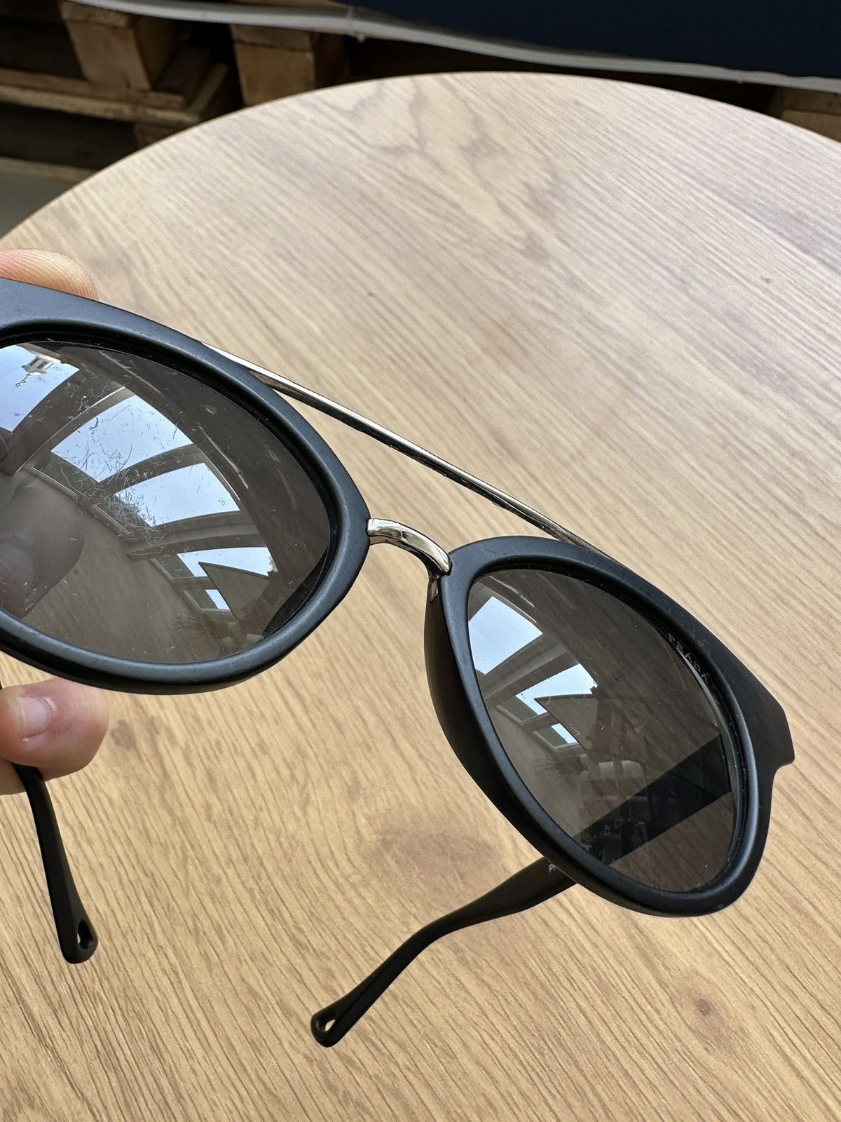 Miu Miu × Prada Prada black sunglasses OS Women PR8502 Size ONE SIZE - 14 Thumbnail
