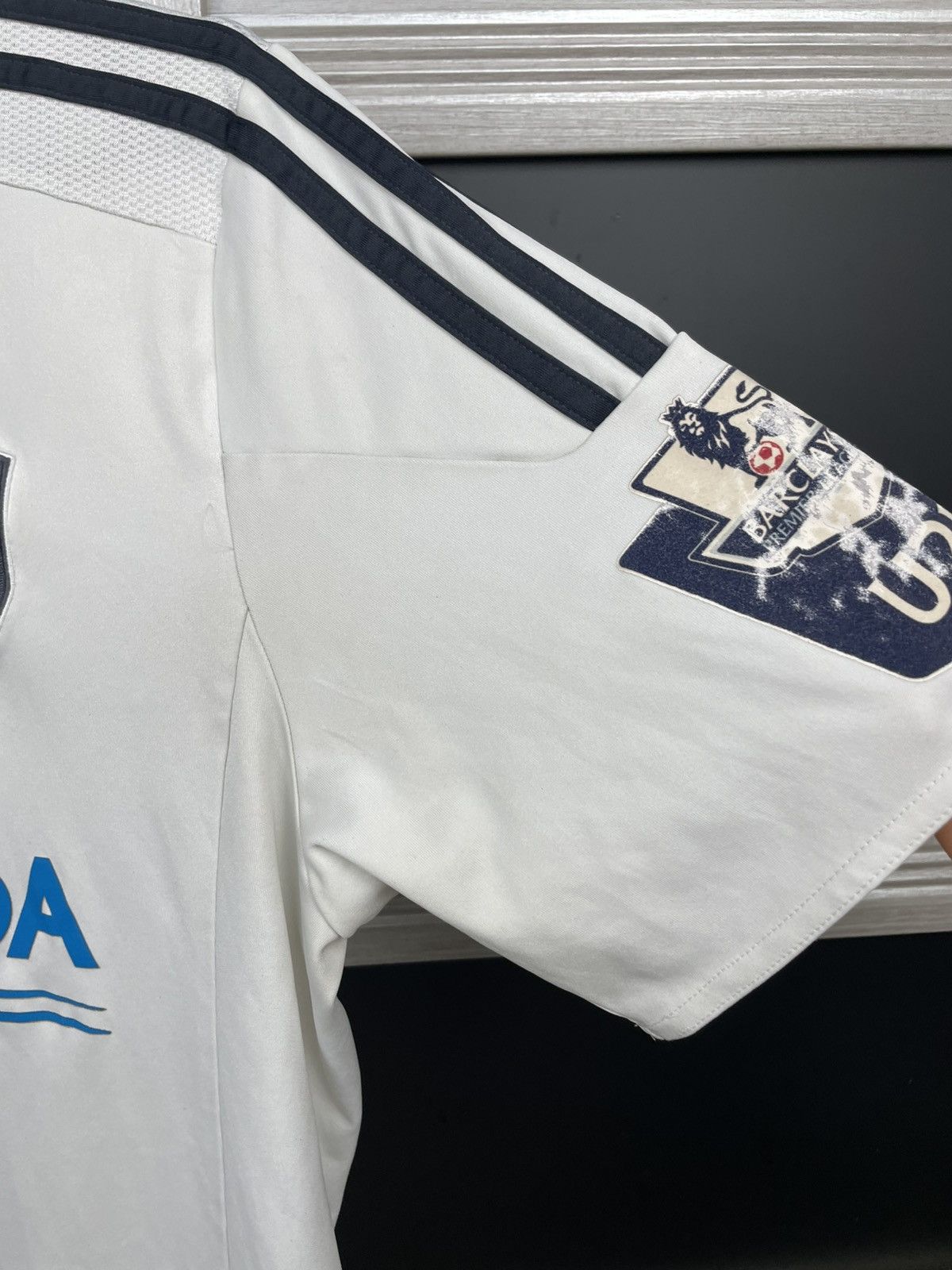Adidas Fulham Adidas #2 2015/2016 U-21 Match Issue Soccer Jersey Size US M / EU 48-50 / 2 - 3 Thumbnail