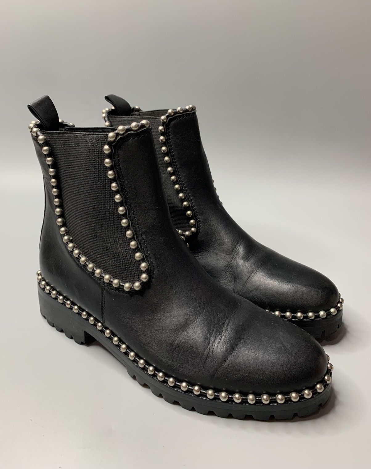 Alexander Wang Alexader Wang Spencer Studded Chelsea Boots Size US 7 / IT 37 - 1 Thumbnail