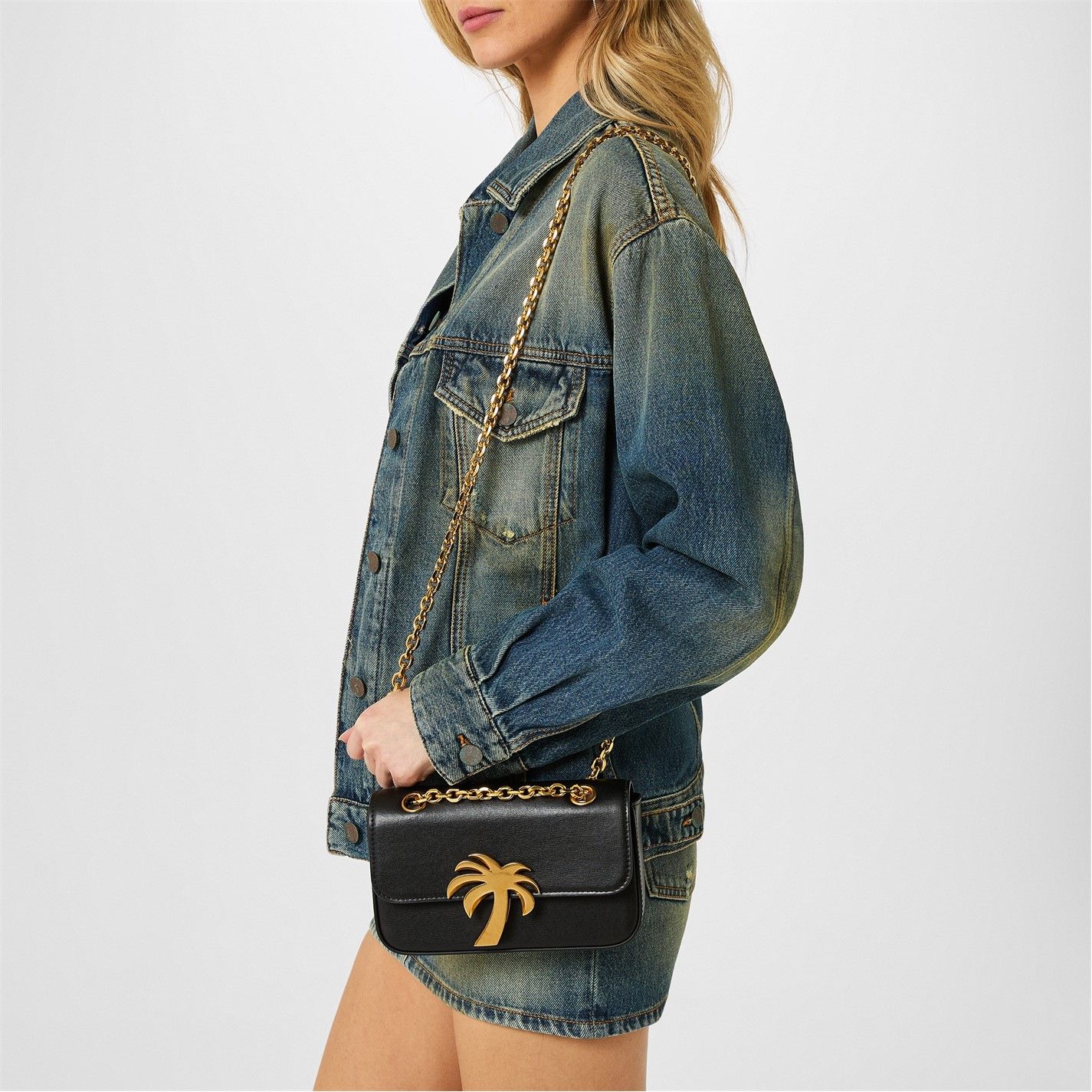 Palm Angels o1g2r1mq0325 Size: OS / Bridge Crossbody Bag in Black Size ONE SIZE - 2 Thumbnail