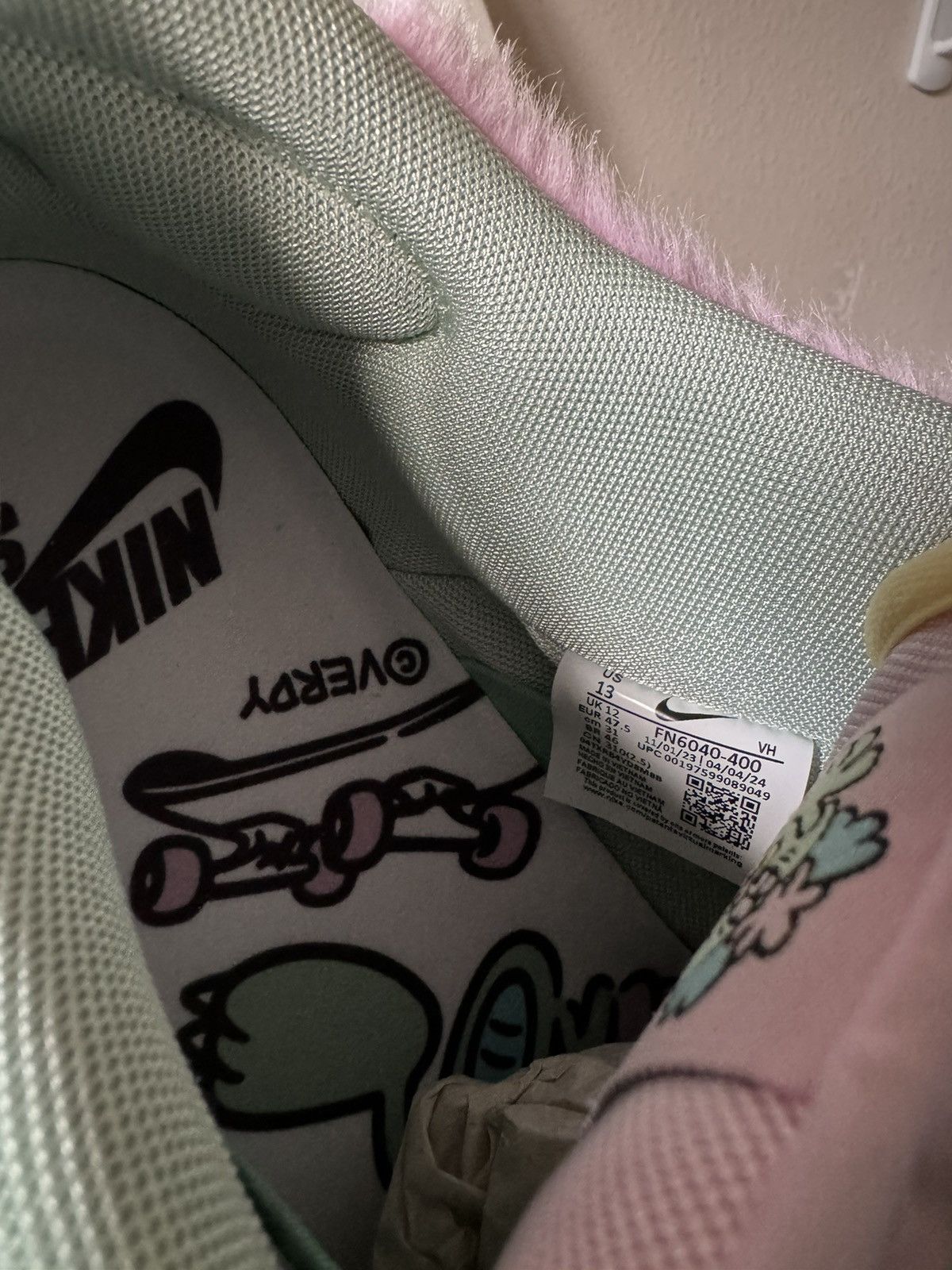 Girls Don't Cry × Nike Nike SB Dunk Low Verdy Visty Size US 13 / EU 46 - 10 Thumbnail