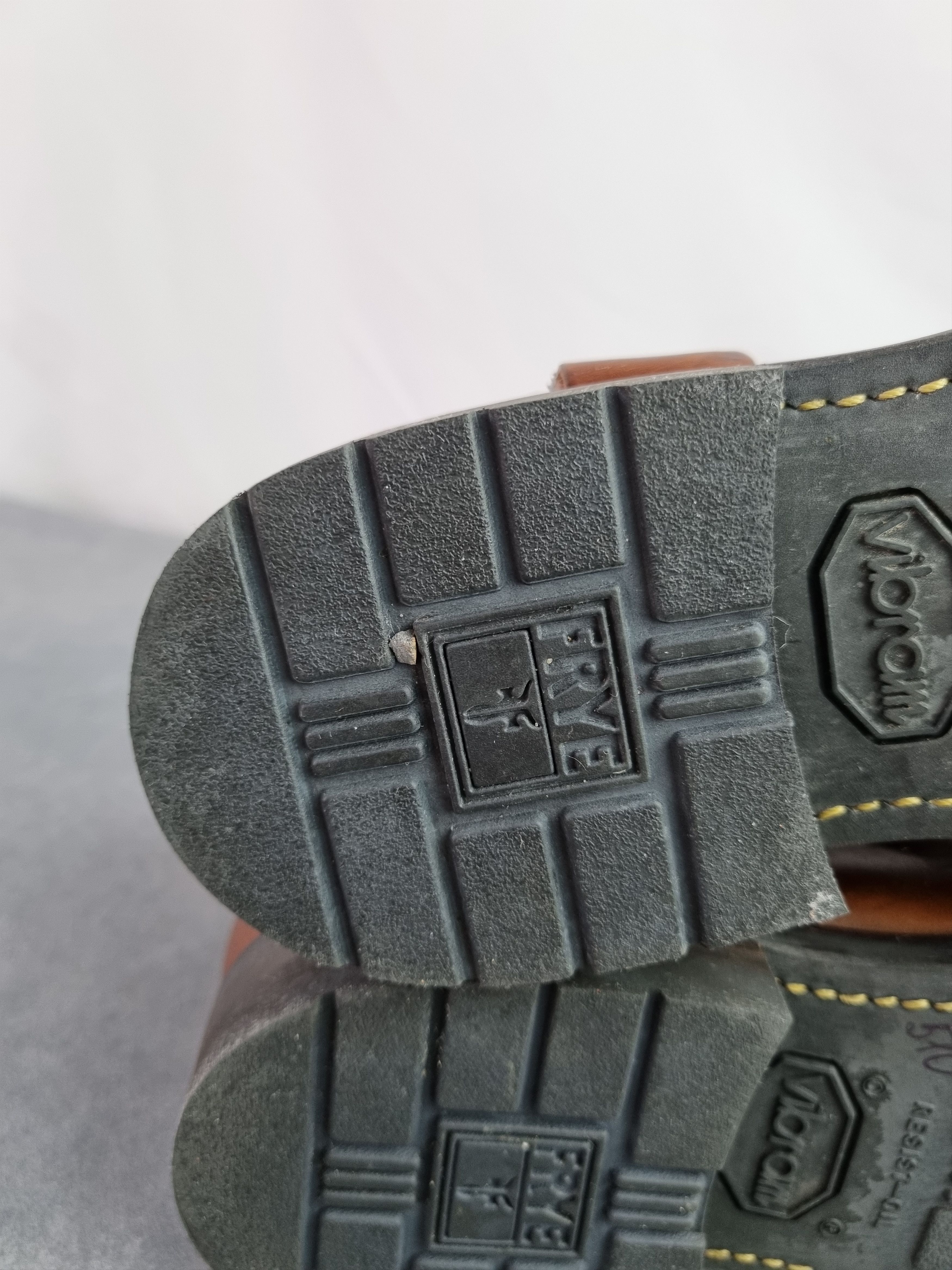 Frye × Vibram Frye Mexican Cowboy Leather Vibram Resist-Oil Boots Size US 9.5 / EU 42-43 - 12 Thumbnail