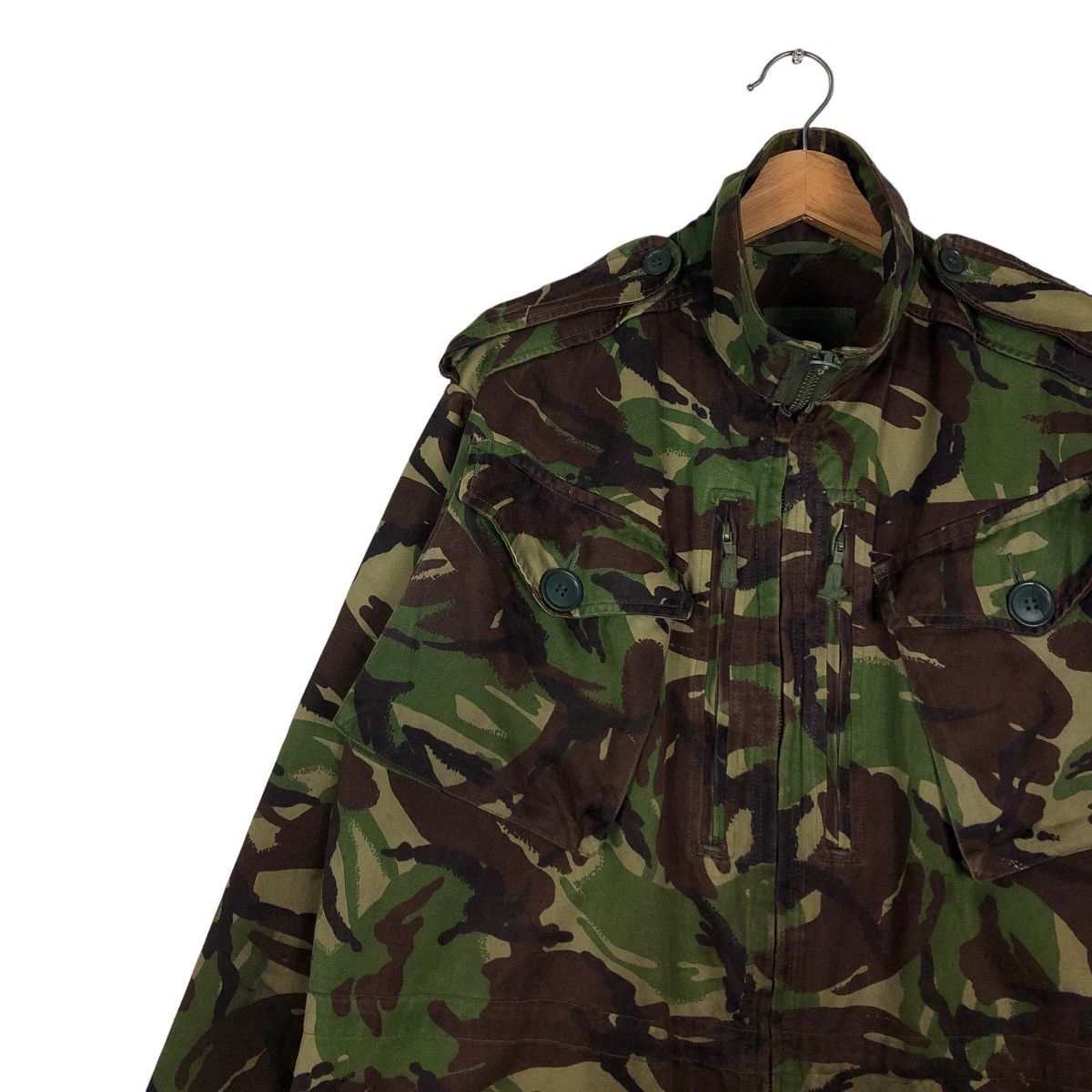 Vintage 🔥Vintage Camouflage Chore Survival Jacket Multi Pockets Size US M / EU 48-50 / 2 - 7 Thumbnail