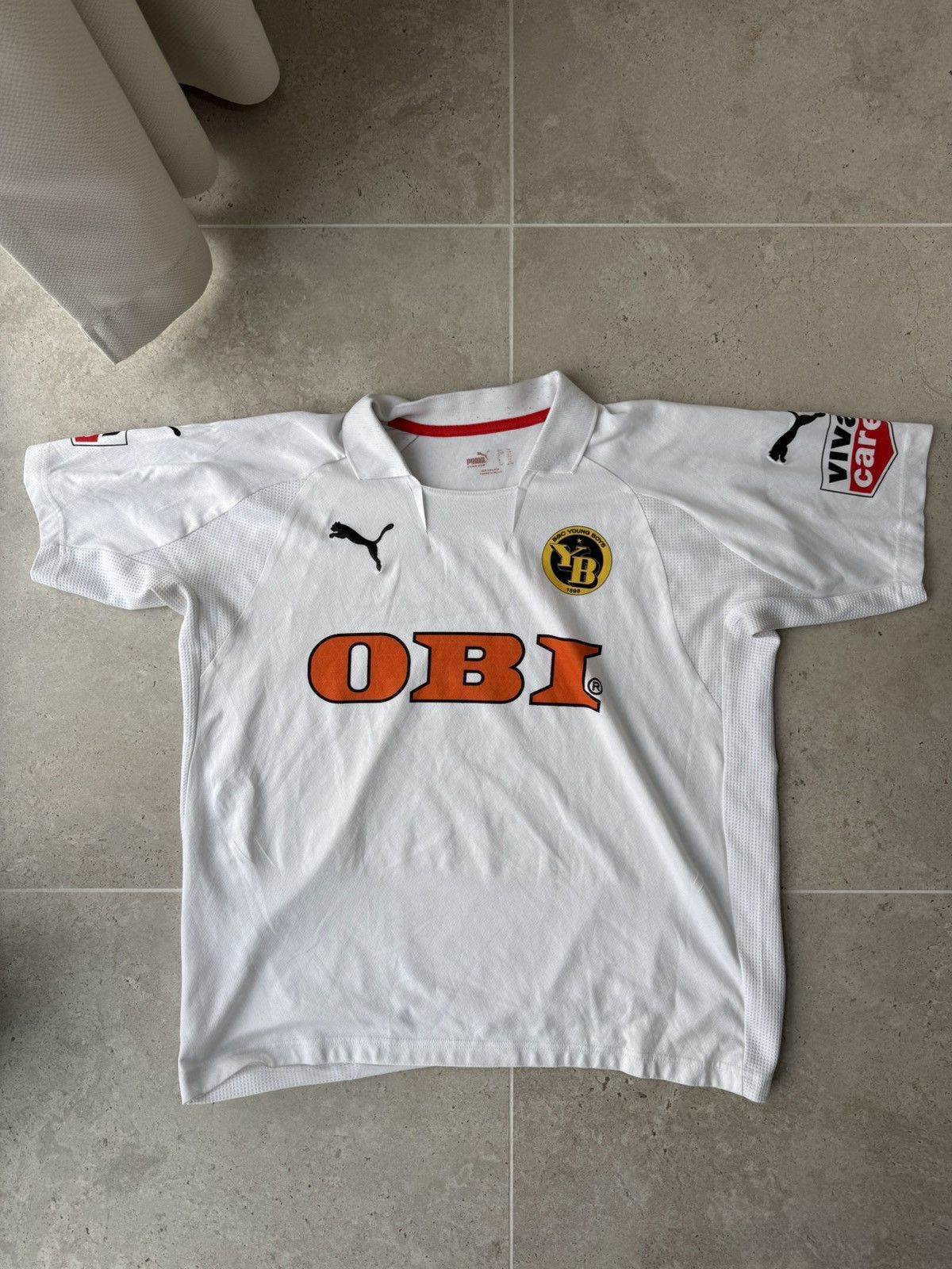 Puma YOUNG BOYS FOOTBALL SHIRT SOCCER JERSEY PUMA Size US XL / EU 56 / 4 - 1 Thumbnail