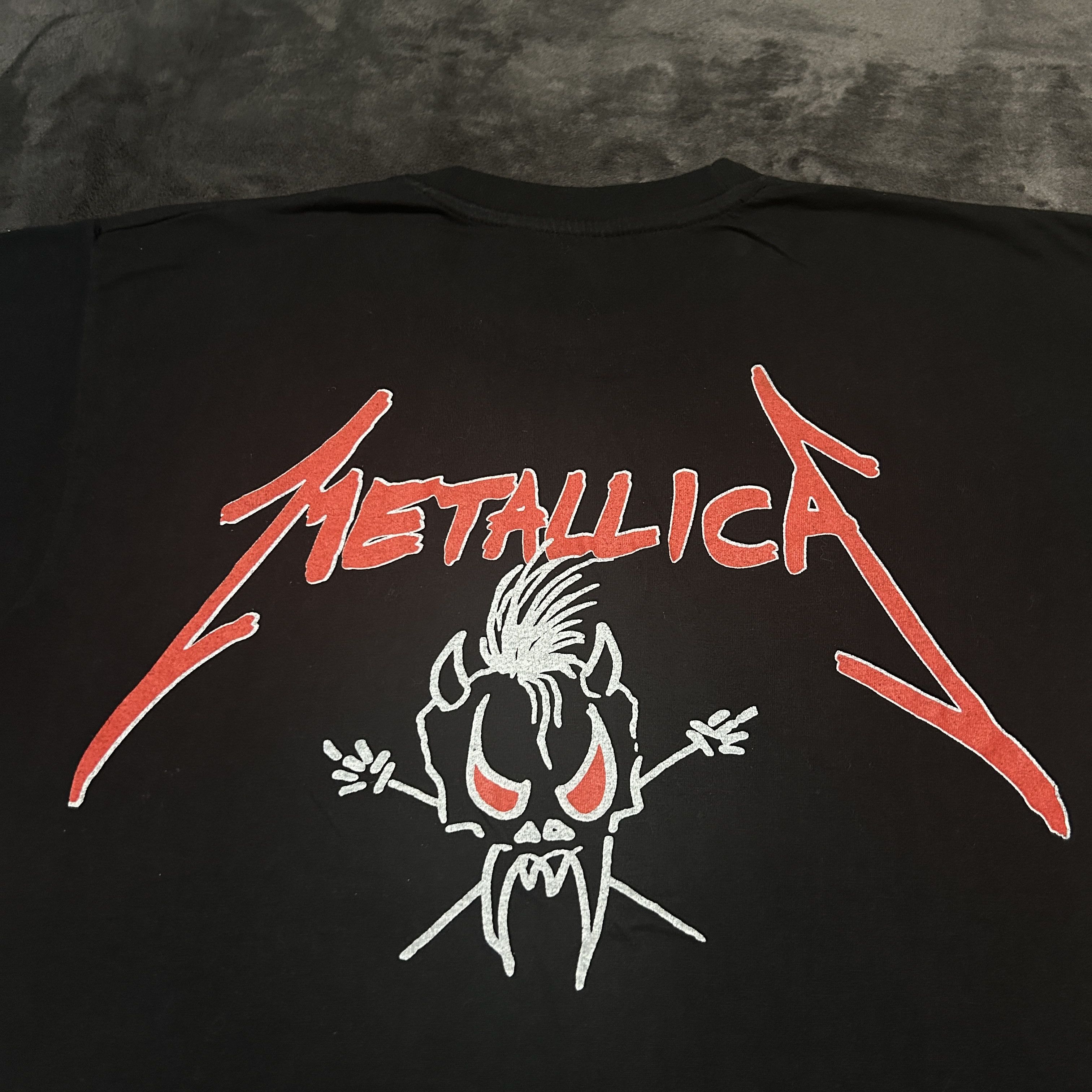 Band Tees Vintage Metallica Devil Skull 2003 Band T-shirt Size US L / EU 52-54 / 3 - 4 Thumbnail