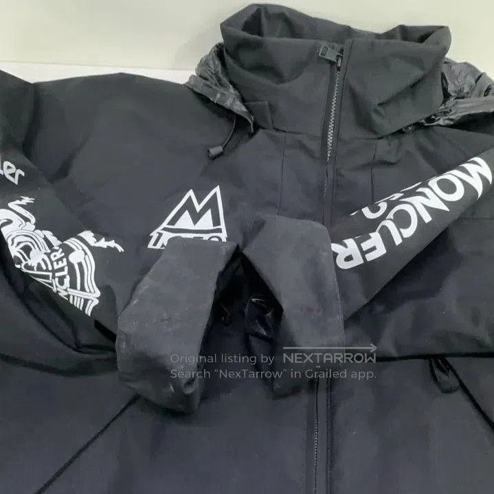 Moncler Moncler Logo Print Hooded Zip Mid. Size US S / EU 44-46 / 1 - 3 Thumbnail